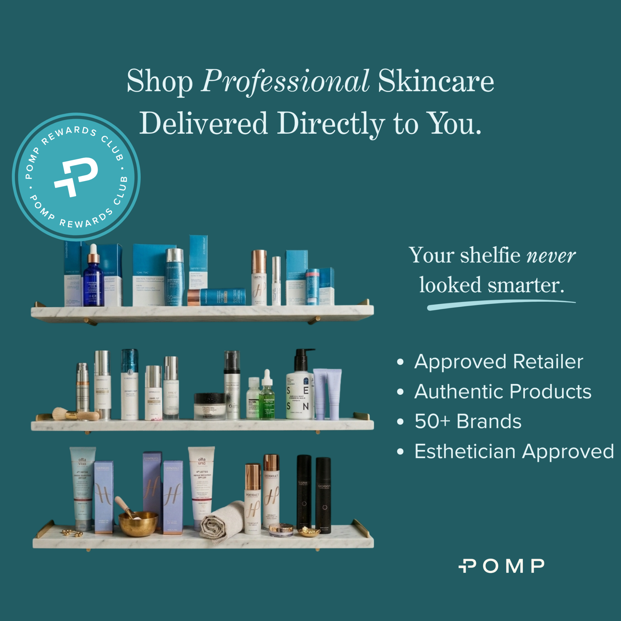 Pomp Beauty Facebook ad