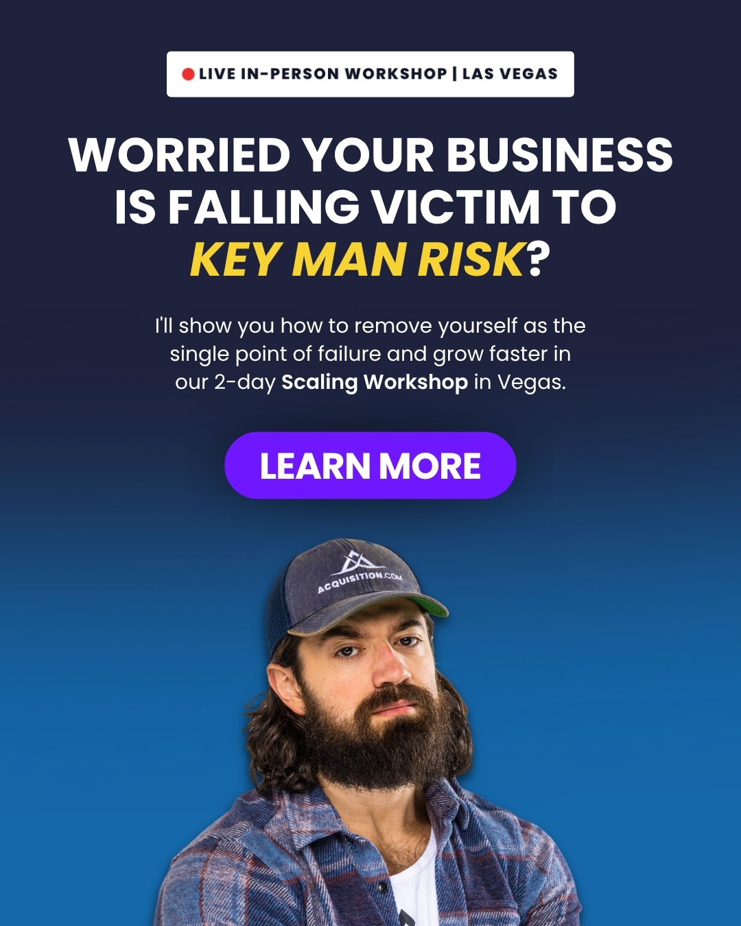 Alex Hormozi Facebook ad