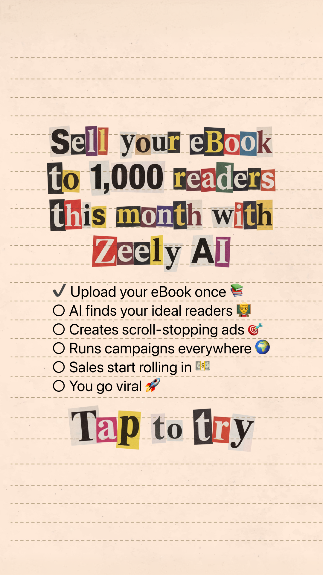 Zeely Facebook ad