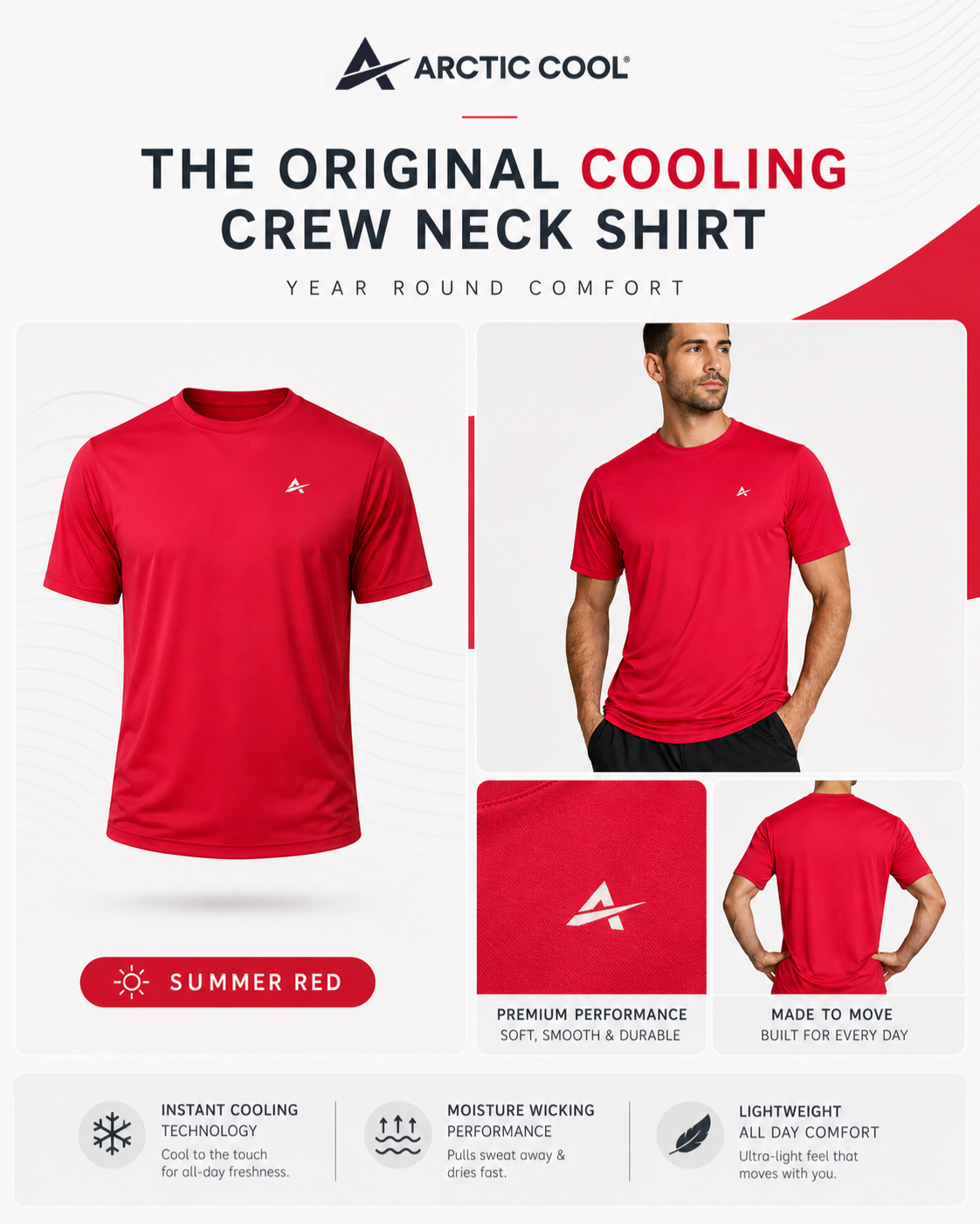 Arctic Cool Facebook ad