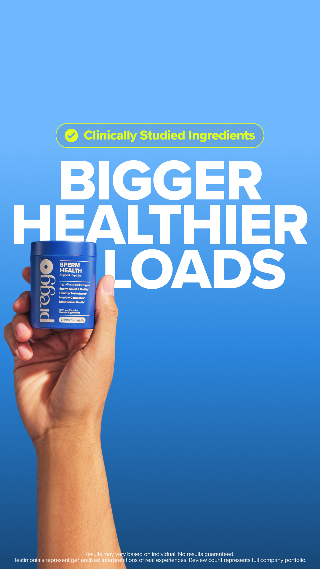 True Healthy Man Facebook ad