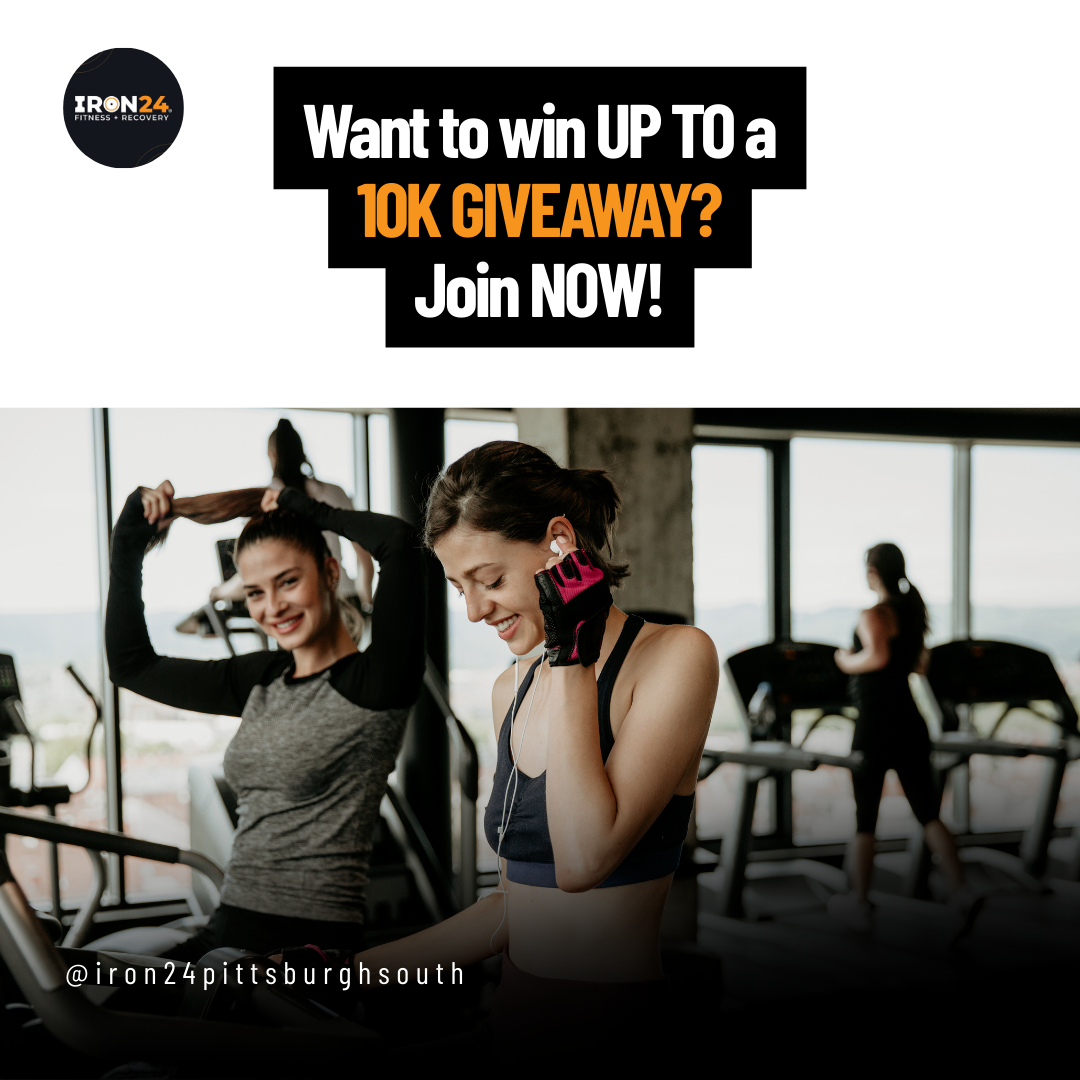 Iron24pittsburghsouth Facebook ad: 10K GIVEAWAY!