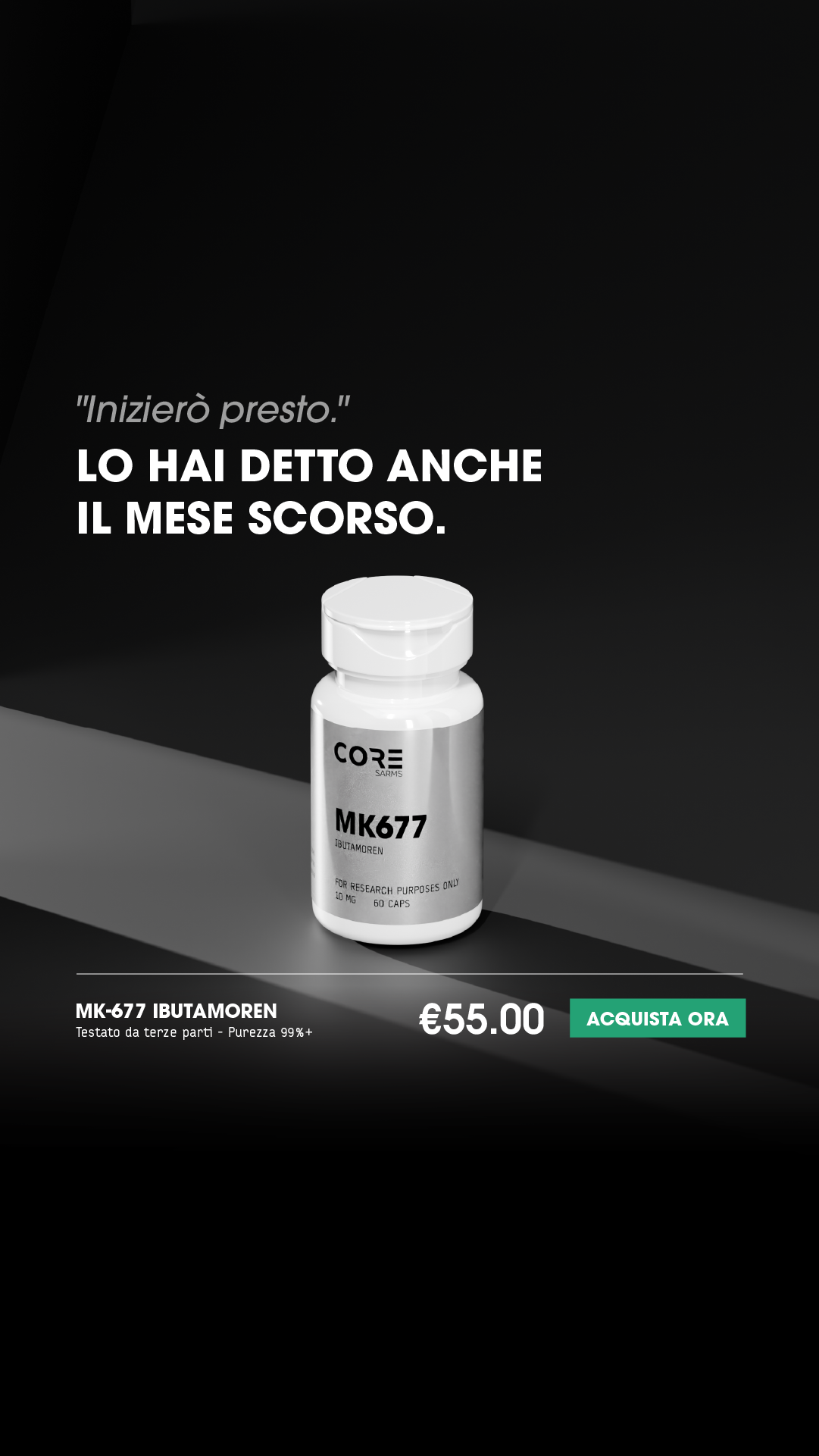 Core Research Facebook ad from Aug 15, 2026