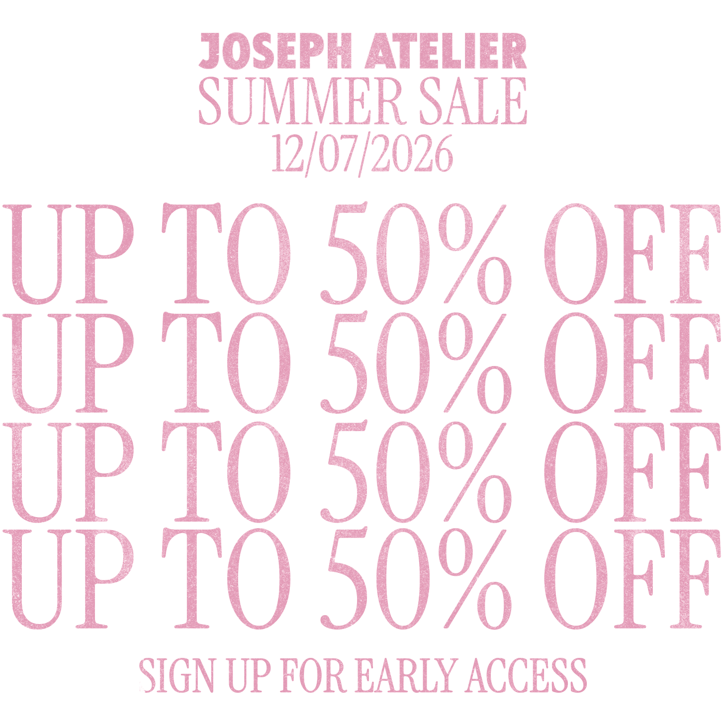 Joseph Atelier Facebook ad