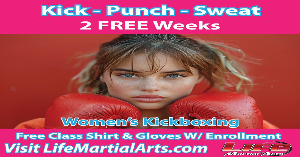 Life Martial Arts Facebook ad from Mar 11, 2026