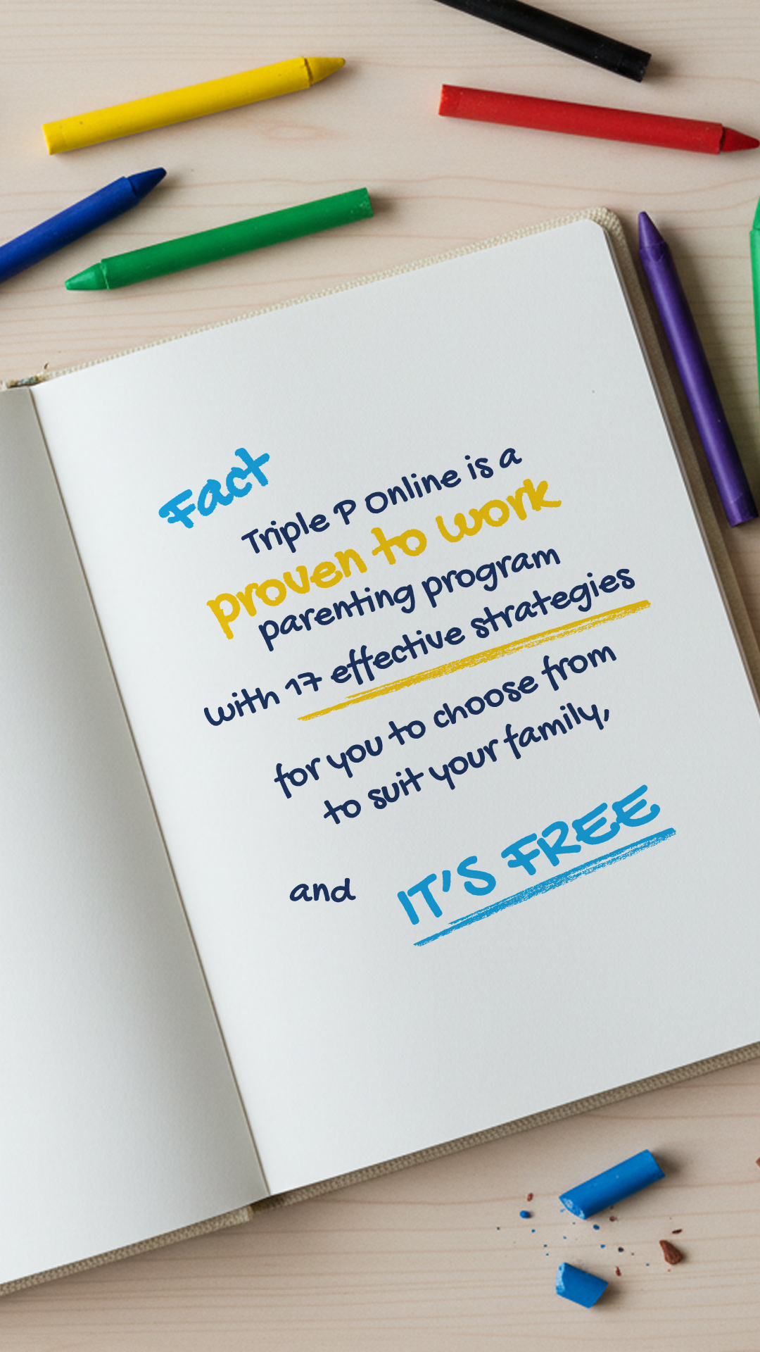 Triple P - Positive Parenting Program Facebook ad
