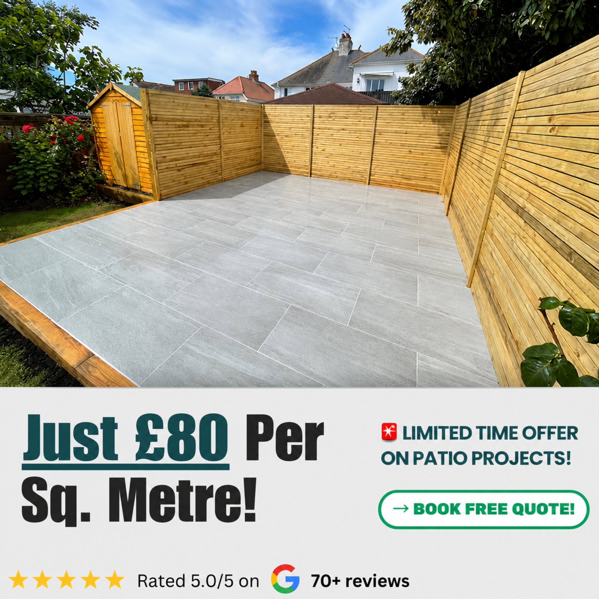 Paveright Contractors UK Facebook ad: Get A Quote Today!
