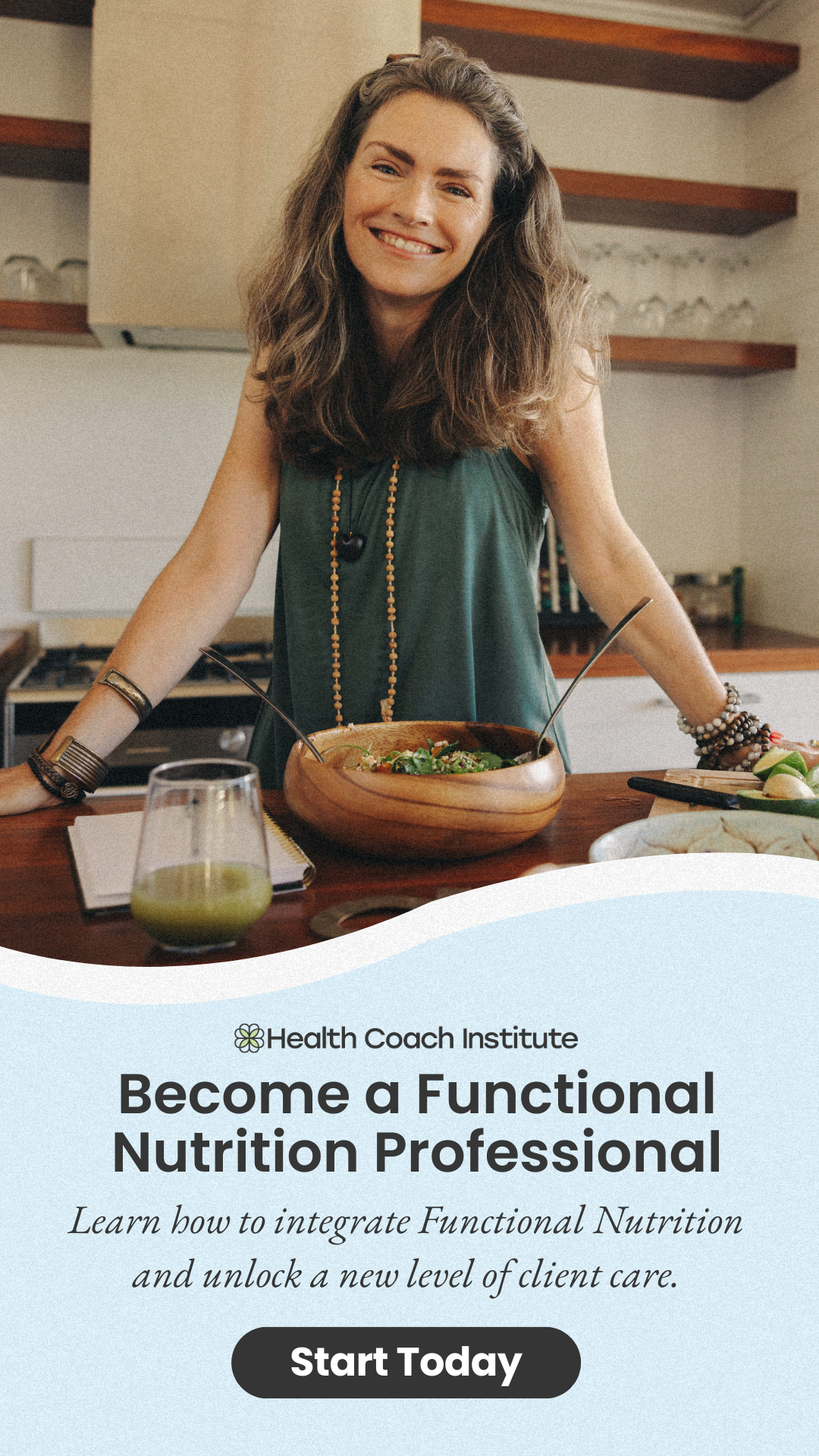 Health Coach Institute Facebook ad from Jul 6, 2026