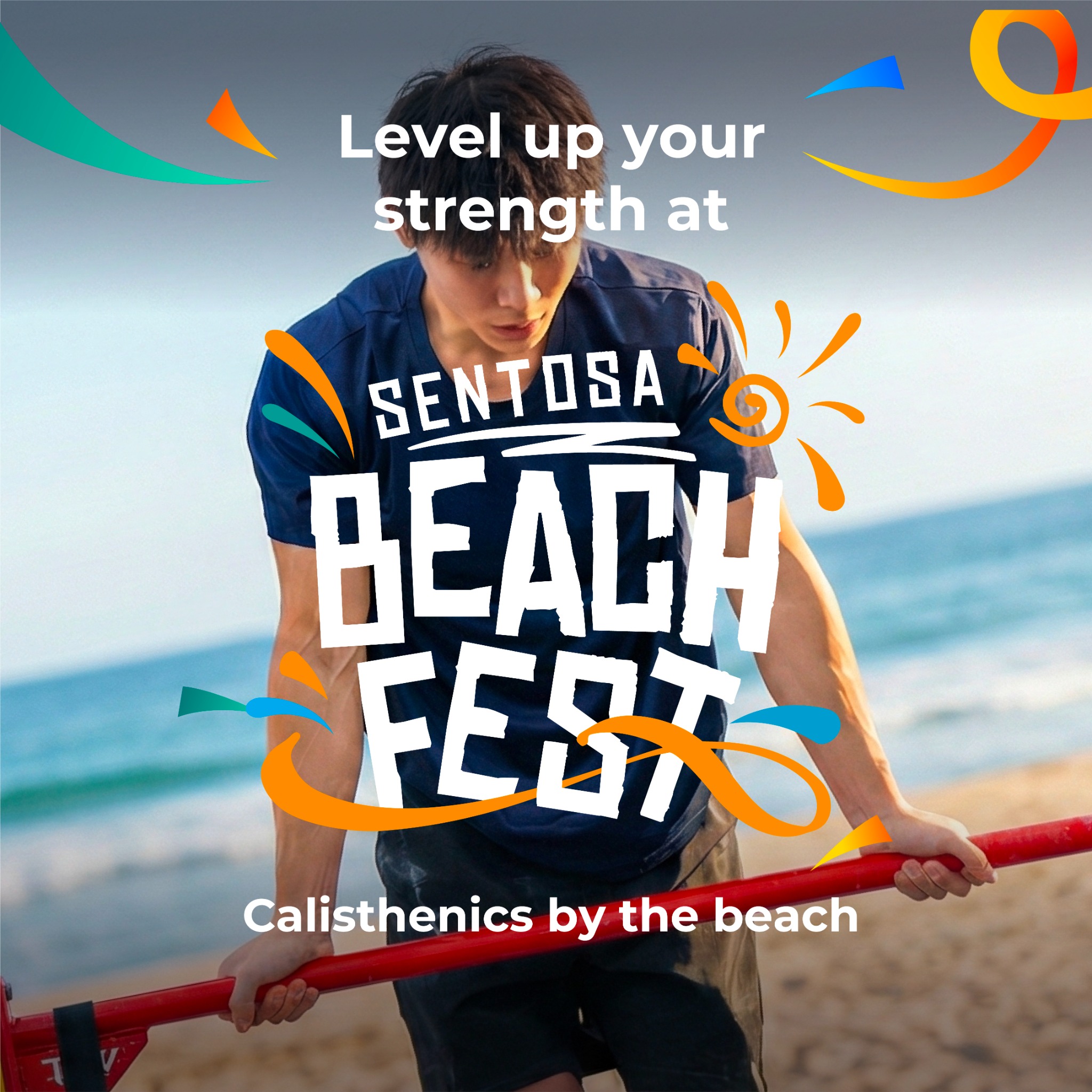 Sentosa Facebook ad: Fancy a full-body workout before your beach date?