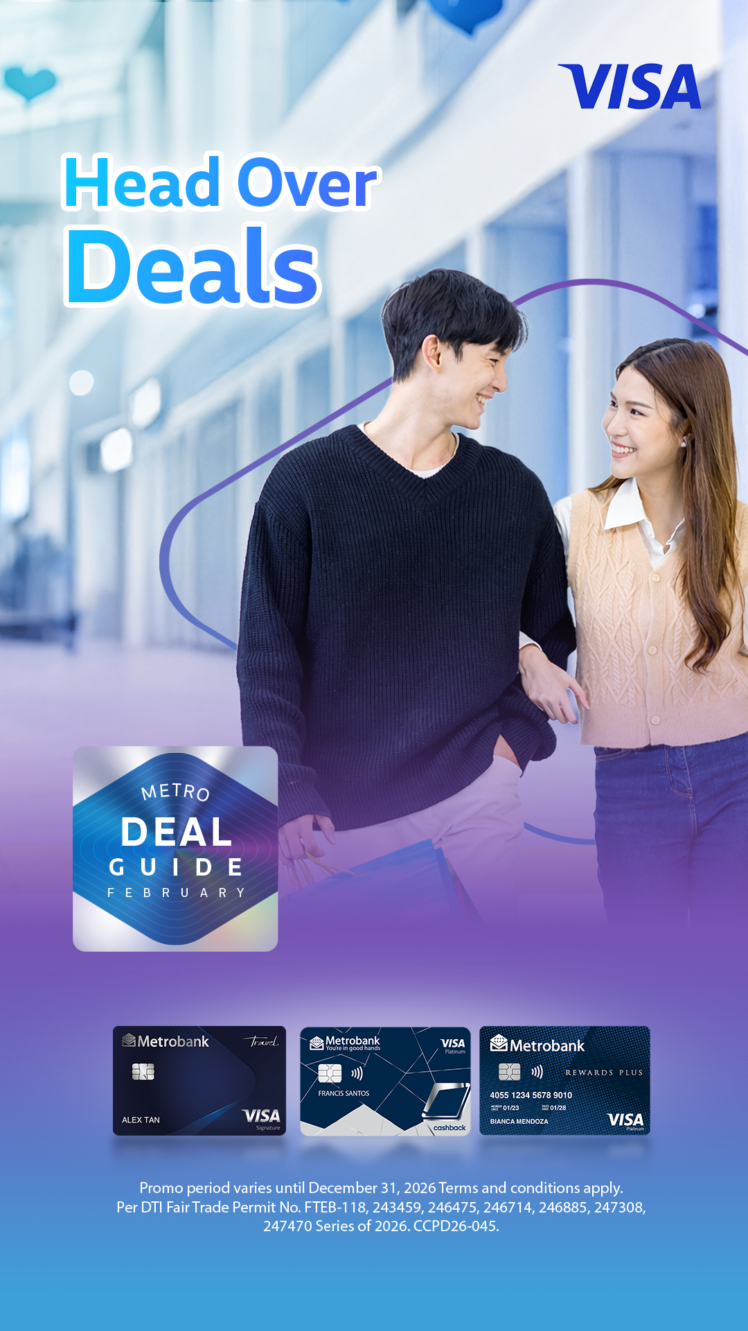 Metrobank Card Facebook ad