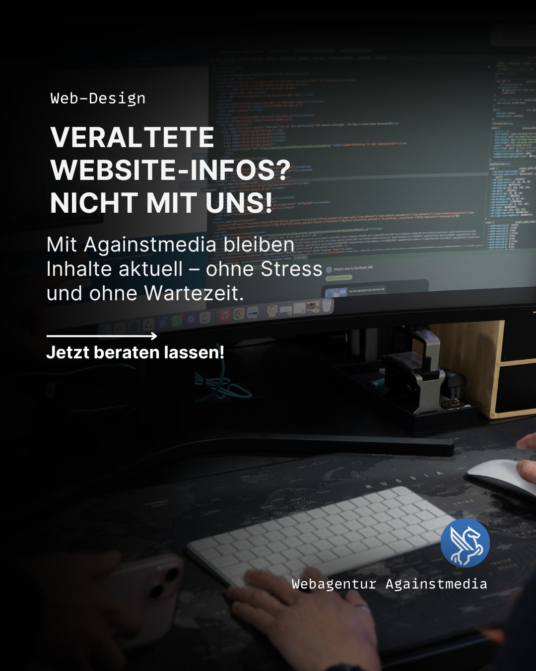 Againstmedia Facebook ad