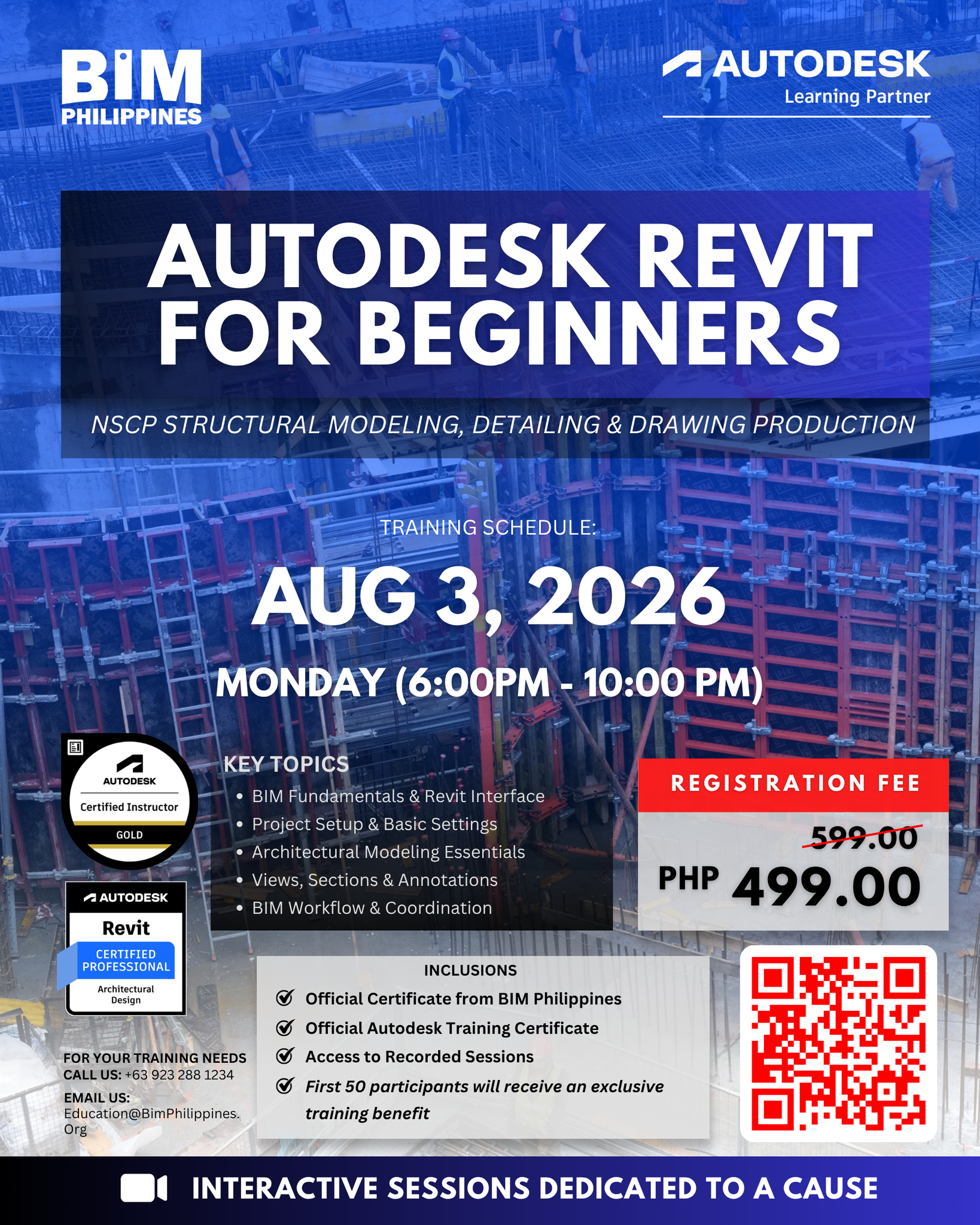 BIM Philippines Facebook ad: Master Revit BIM for Only ₱499 (Official Certificate…