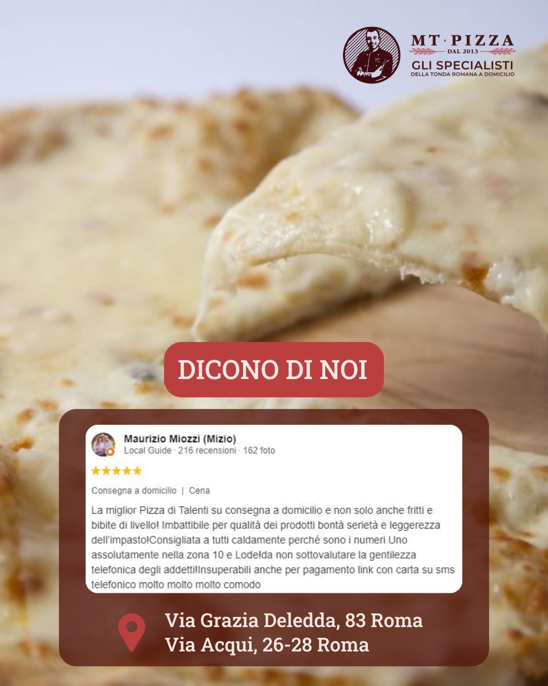 MT pizza Facebook ad