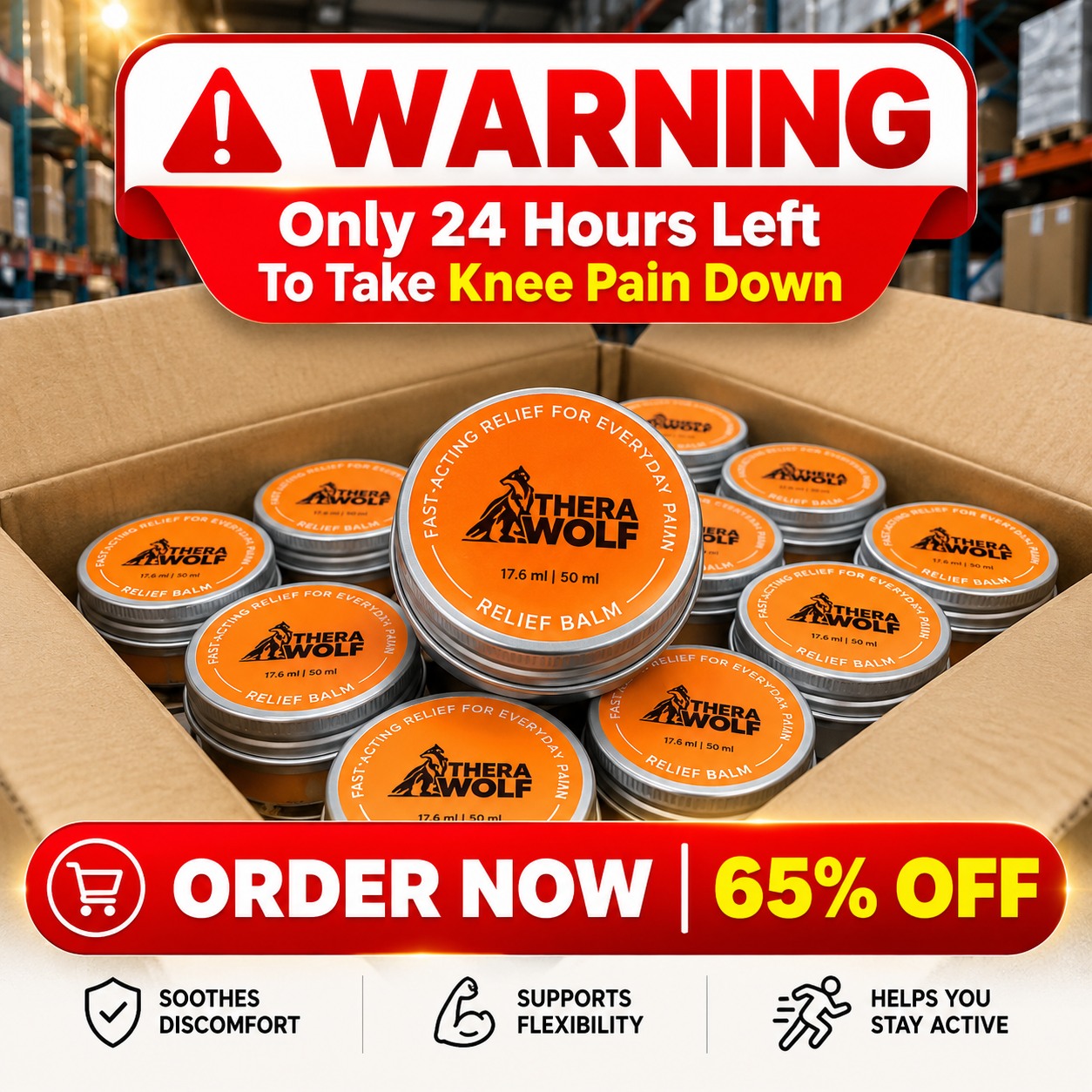 Joint Relief Balm Facebook ad