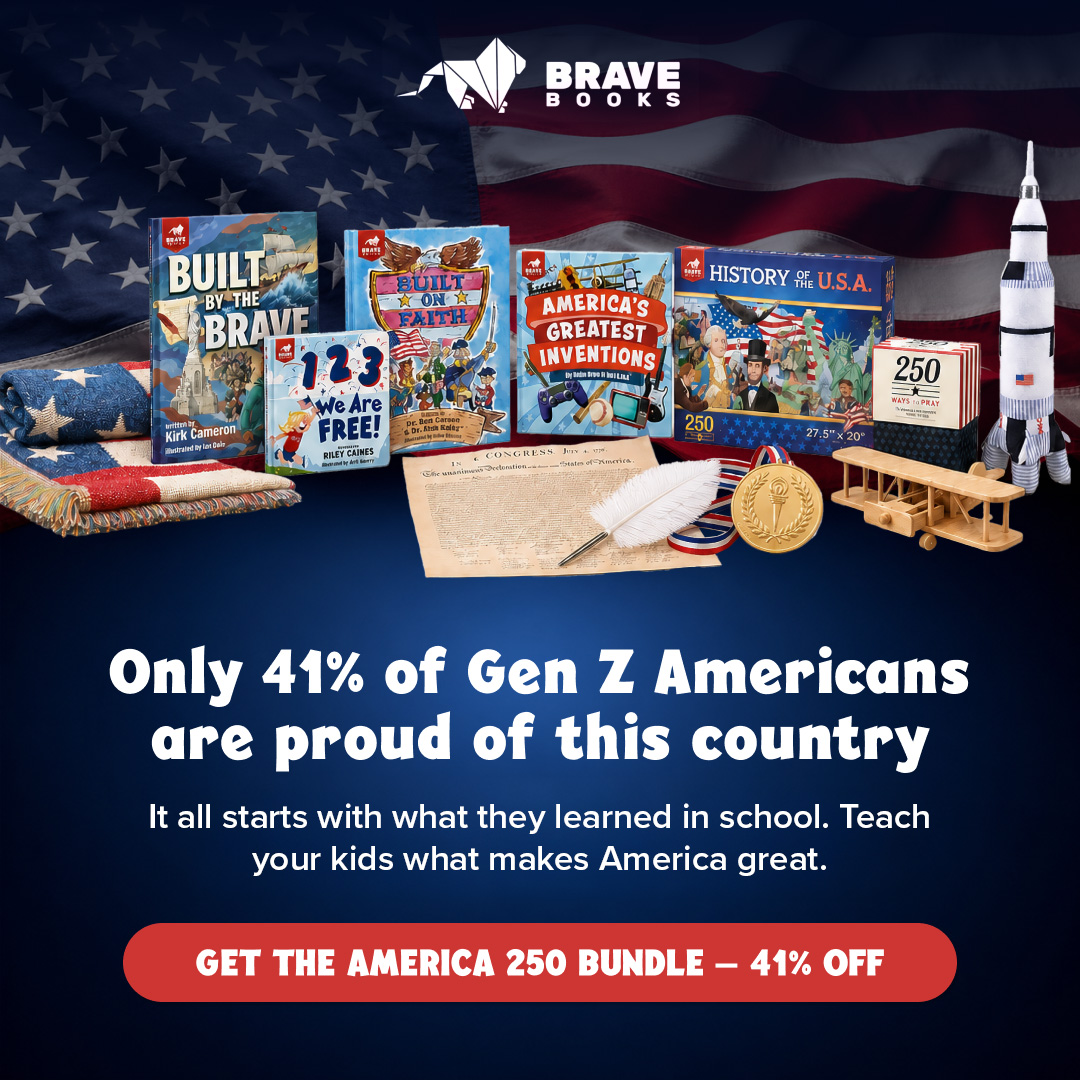 BRAVE Books Facebook ad