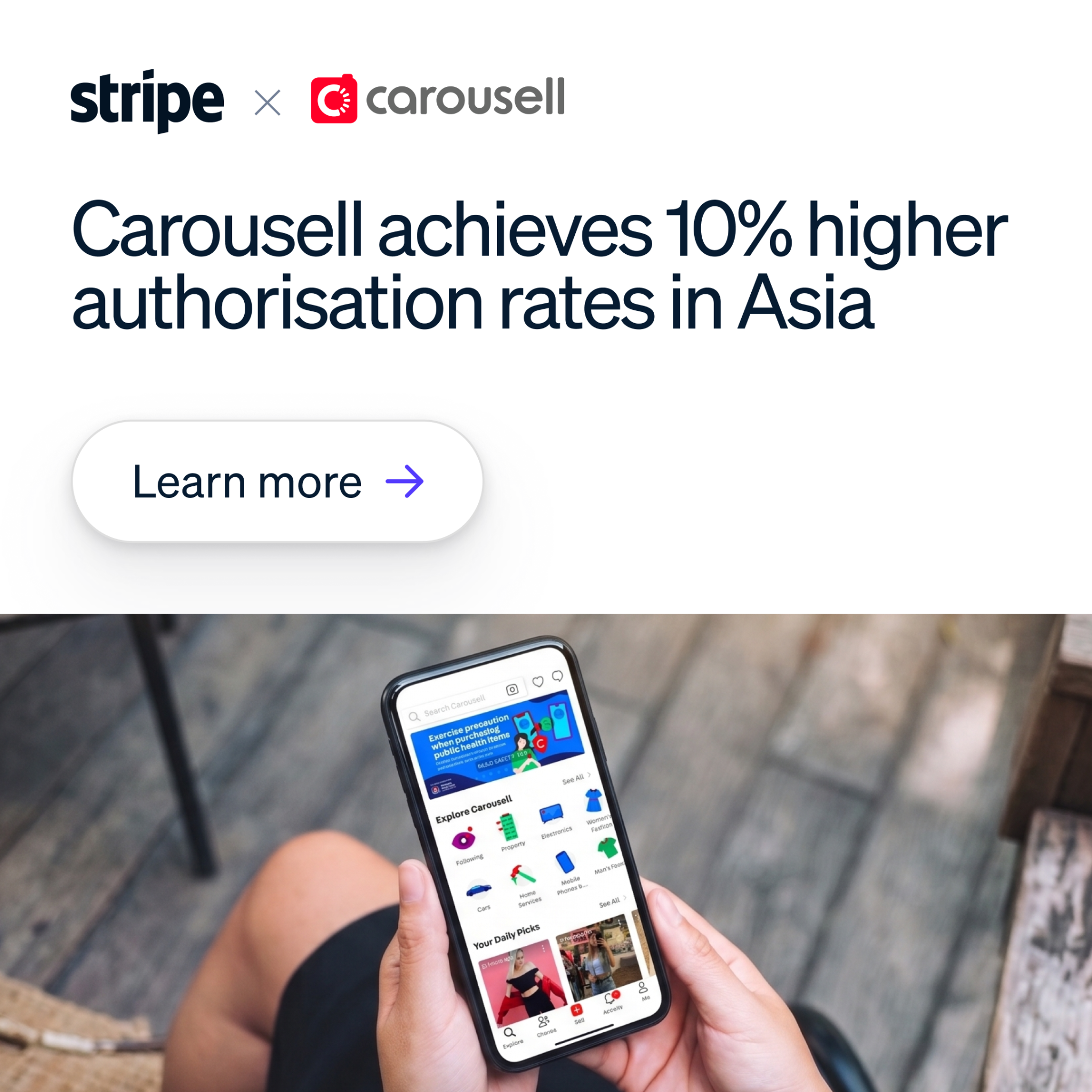 Stripe Facebook ad