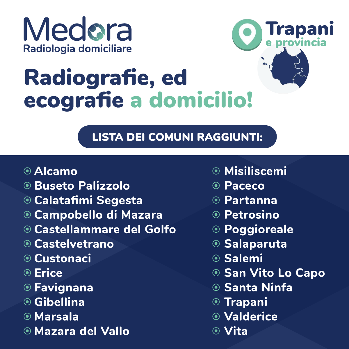 Radiologia Domiciliare Medora Facebook ad: Radiologia domiciliare Medora è il servizio di, ed…