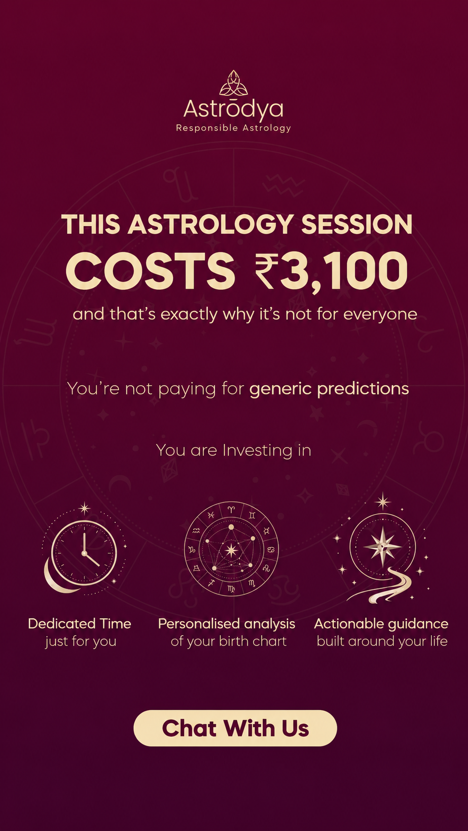 Astrodya Facebook ad from Jul 3, 2026
