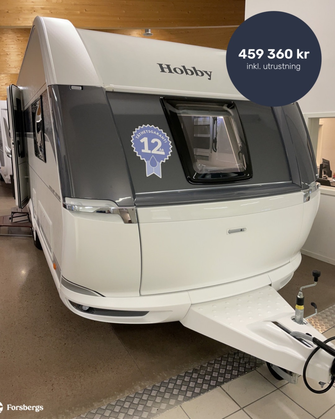 Forsbergs Fritidscenter Facebook ad: Smygstarta påsken hos Forsbergs!