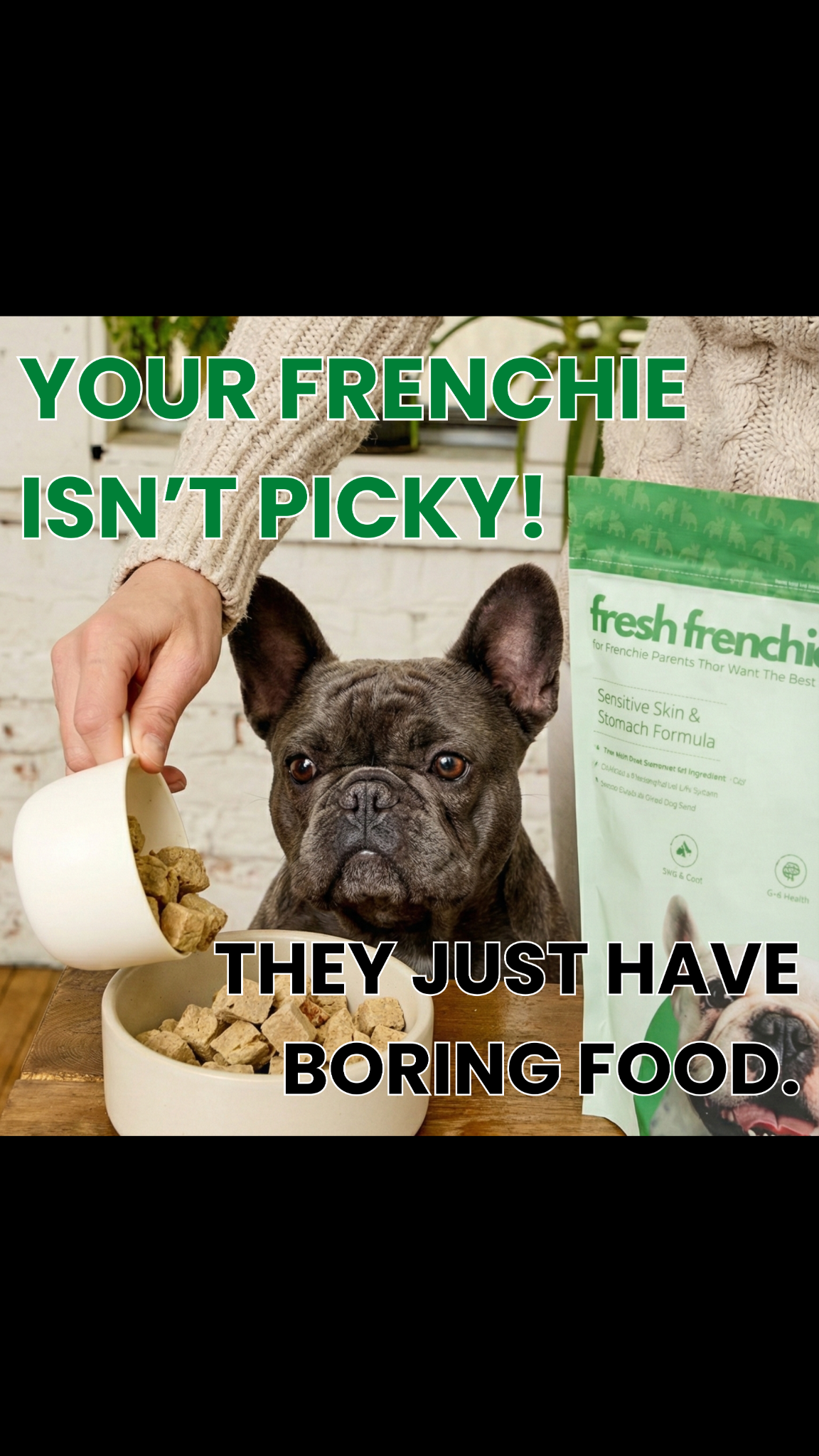 Fresh Frenchie Facebook ad
