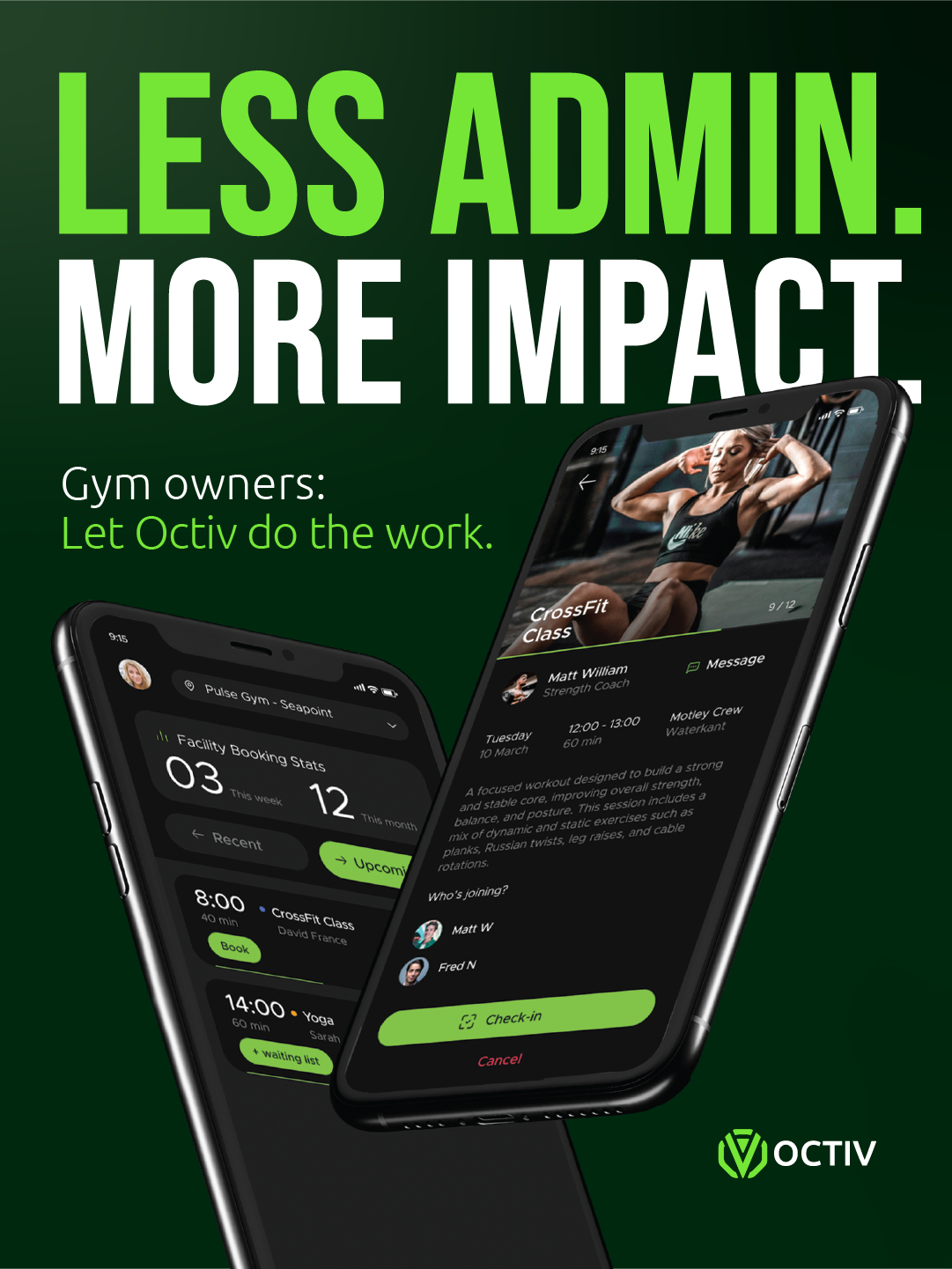 Octiv Fitness Facebook ad