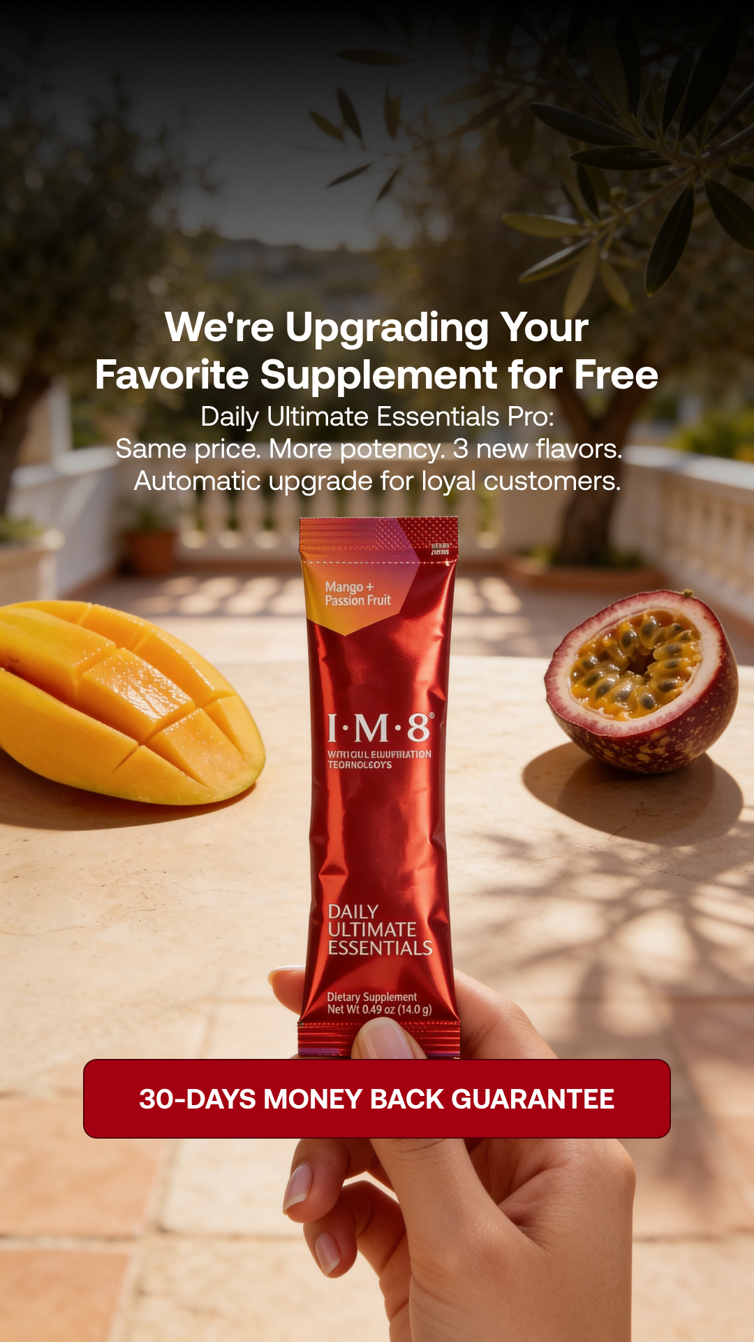 IM8 Health Facebook ad