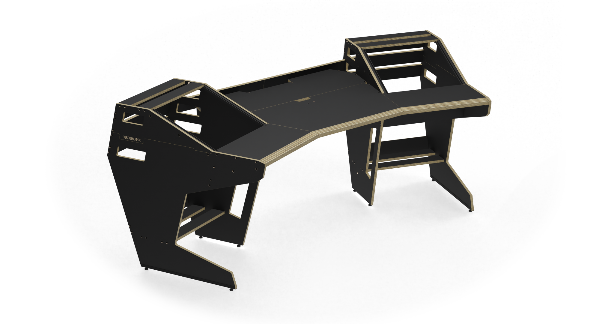 Sessiondesk Facebook ad: Designed for music creators who demand style, comfort…