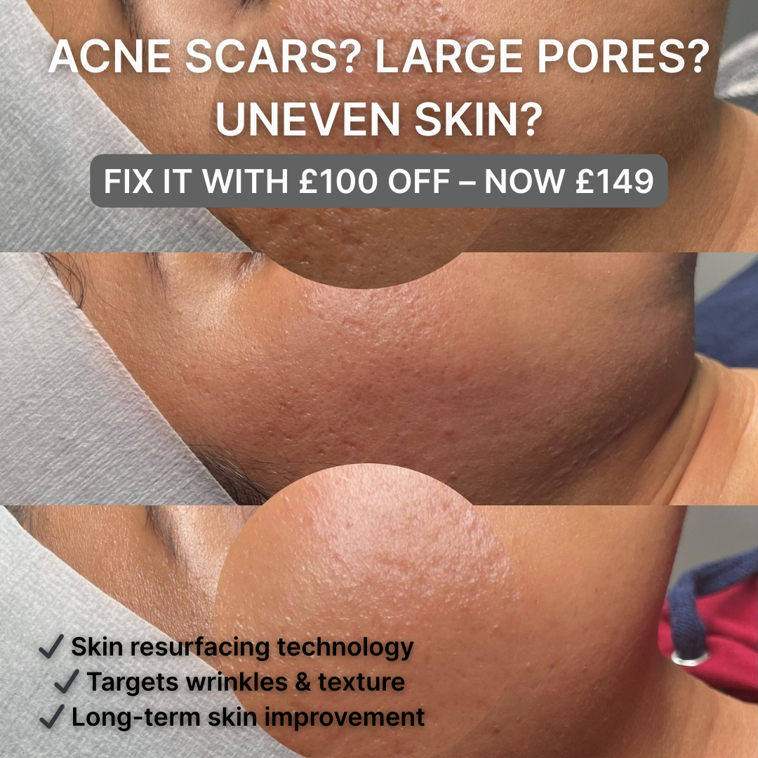 Salon House Facebook ad: £100 Off Skin Treatment