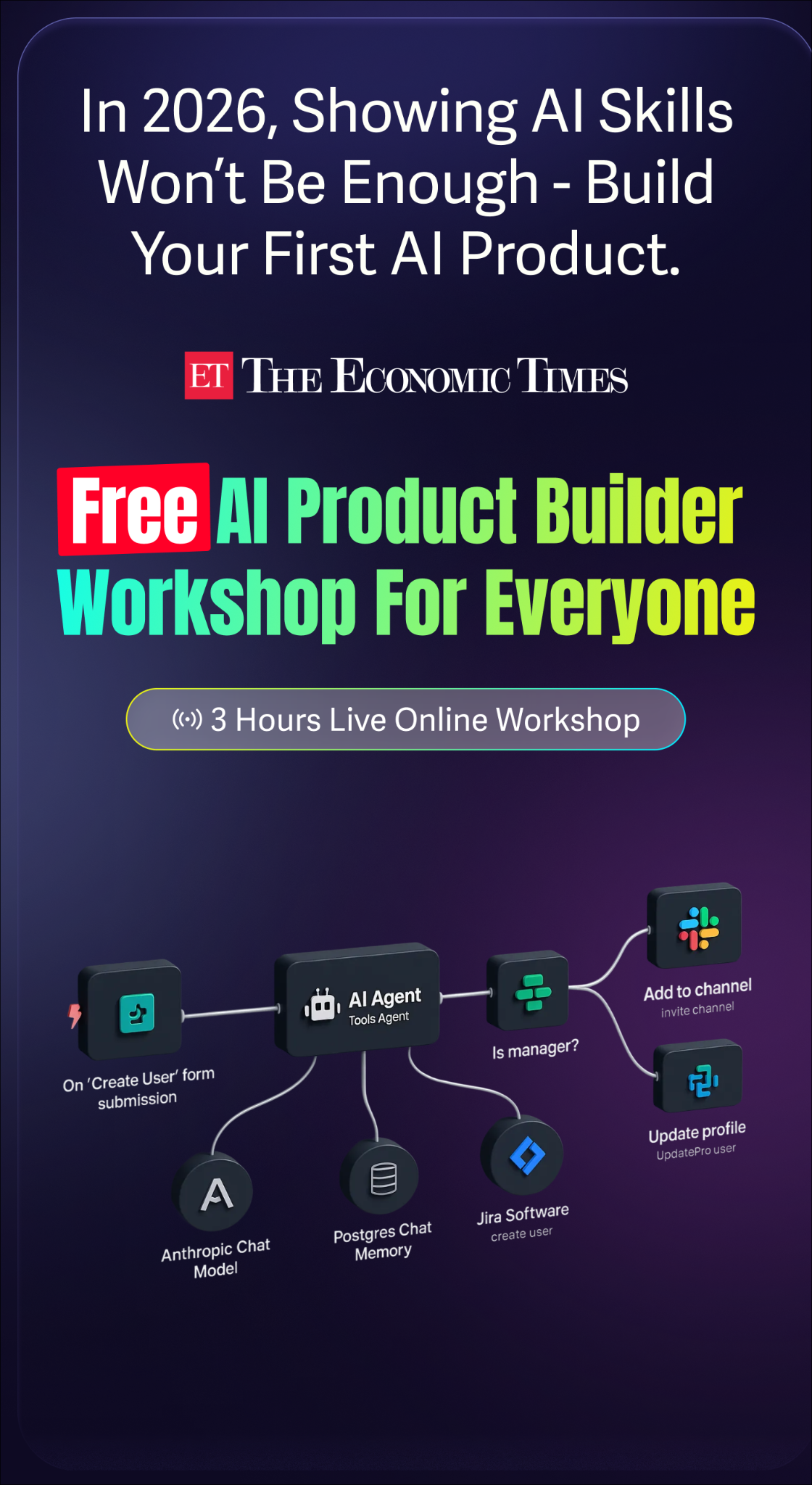 The Economic Times Facebook ad