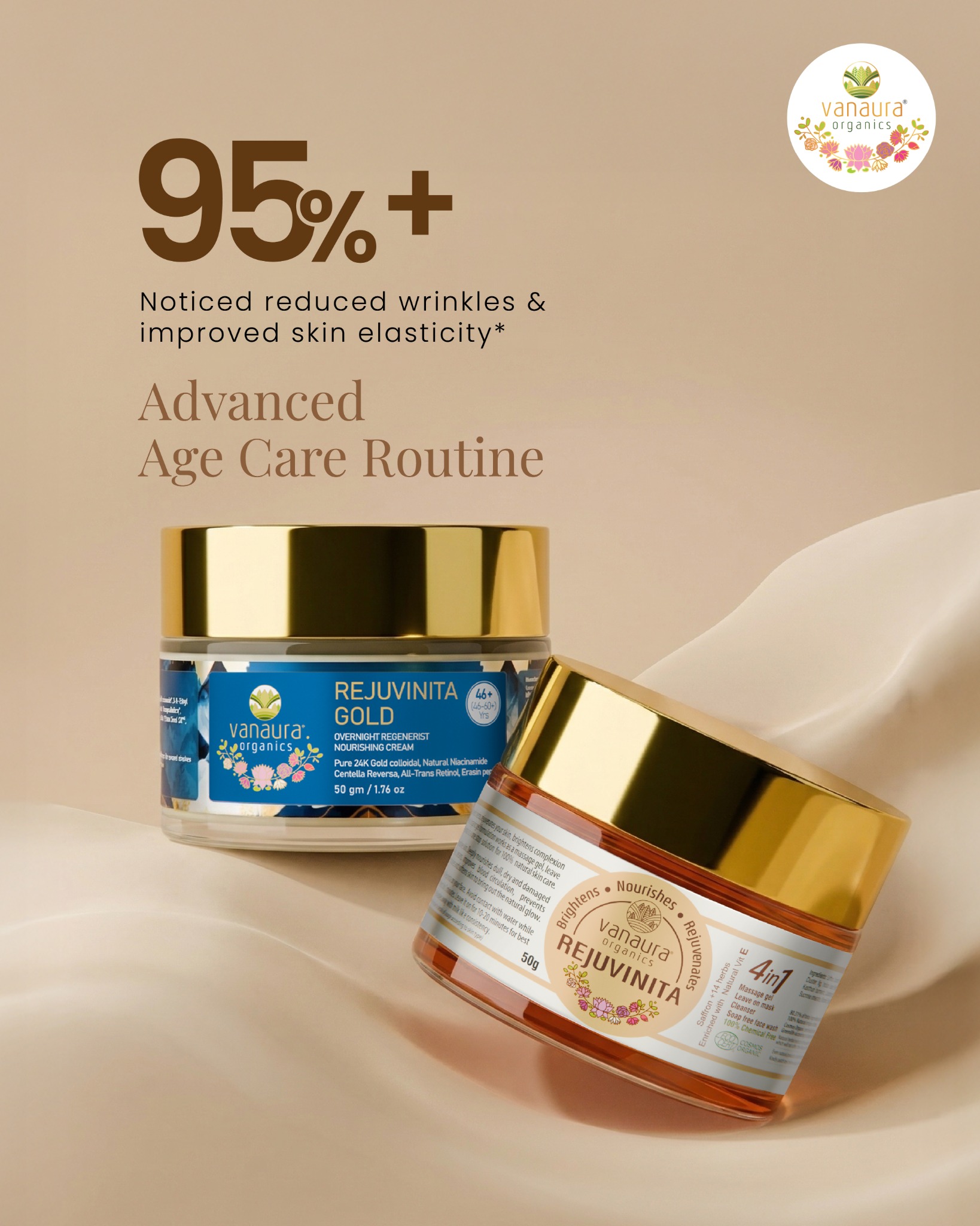 Vanaura Organics - Organic Ayurvedic Skincare & Haircare Facebook ad