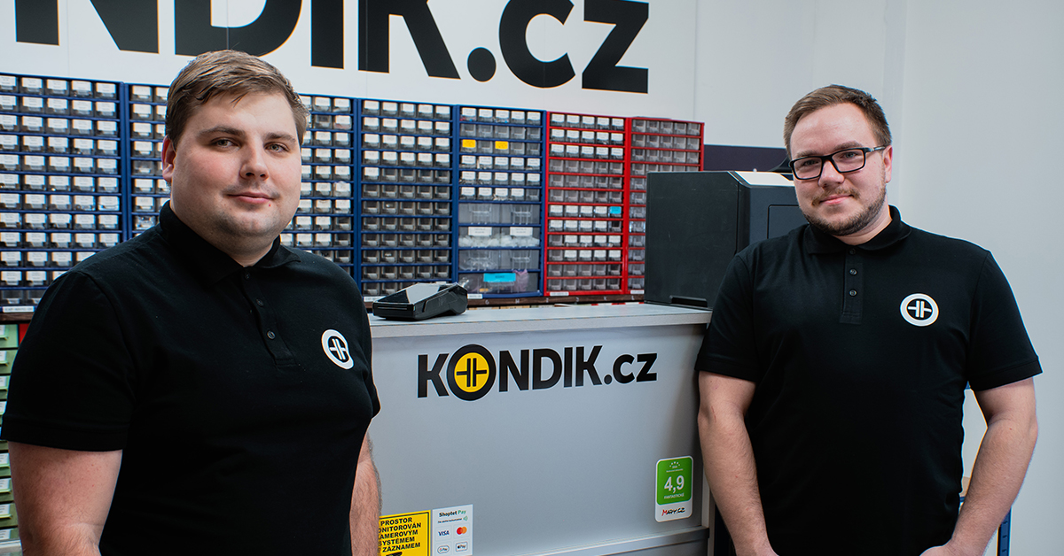 Shoptet Facebook ad: S růstem e-shopu kondik.cz nám pomohl Shoptet. Dobře…