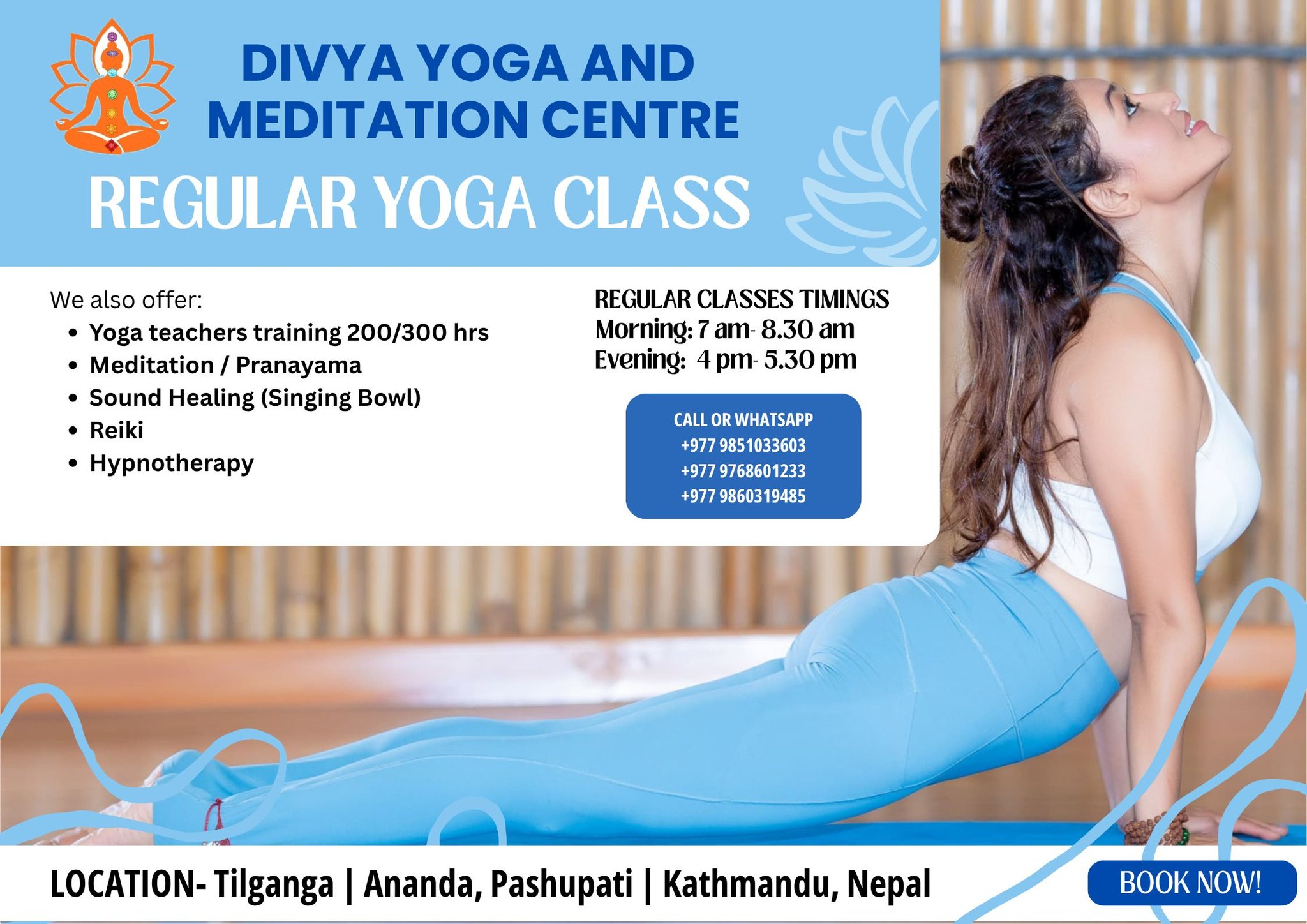 Divya Energy Healing Academy & Retreat Center Facebook ad: Ready to change your life?