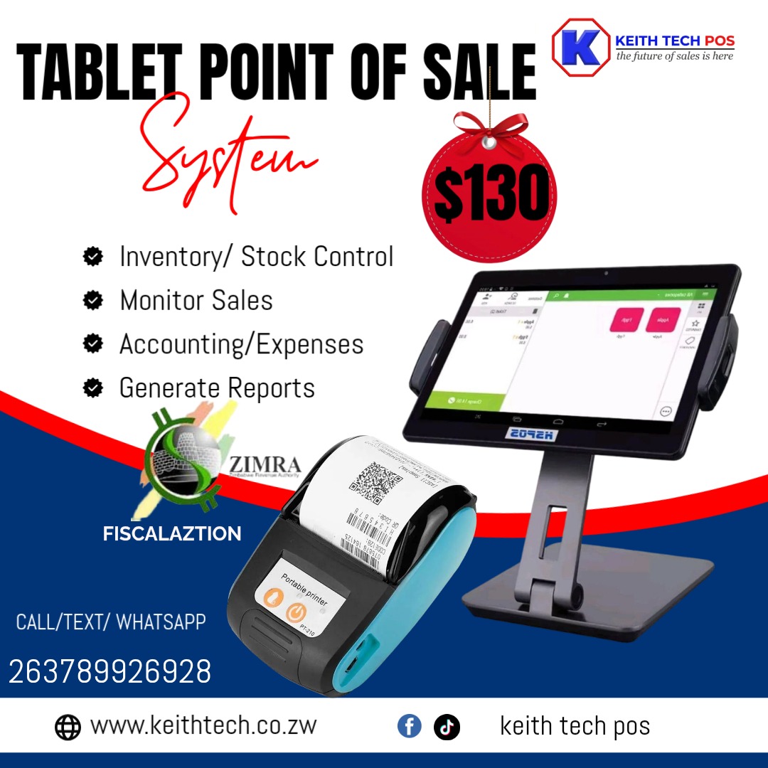 Keith tech tracking Facebook ad: KEITH NOW SUPPORT ZIMRA FISCAL RECEIPT AND KEITH…