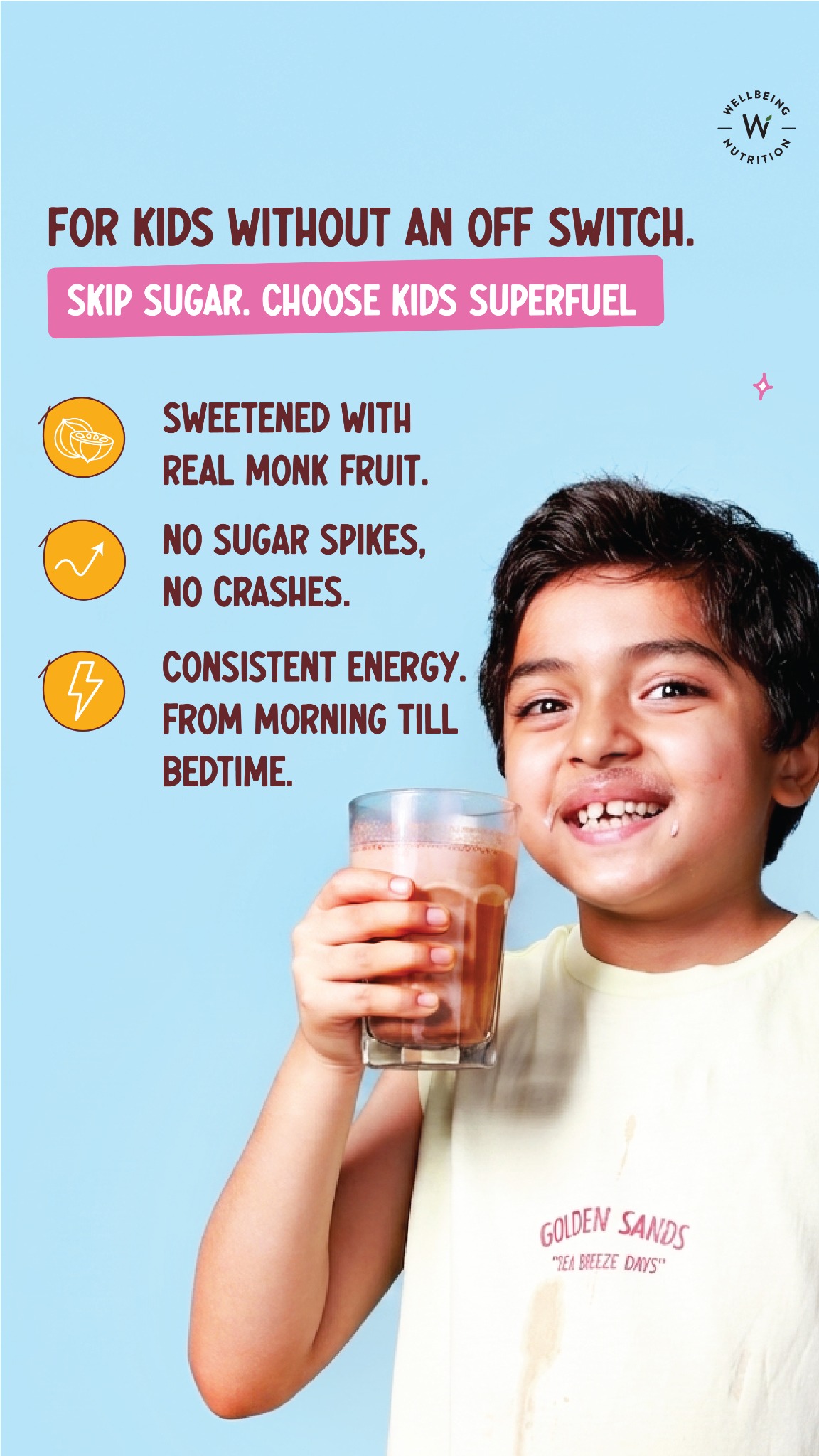Wellbeing Nutrition Facebook ad