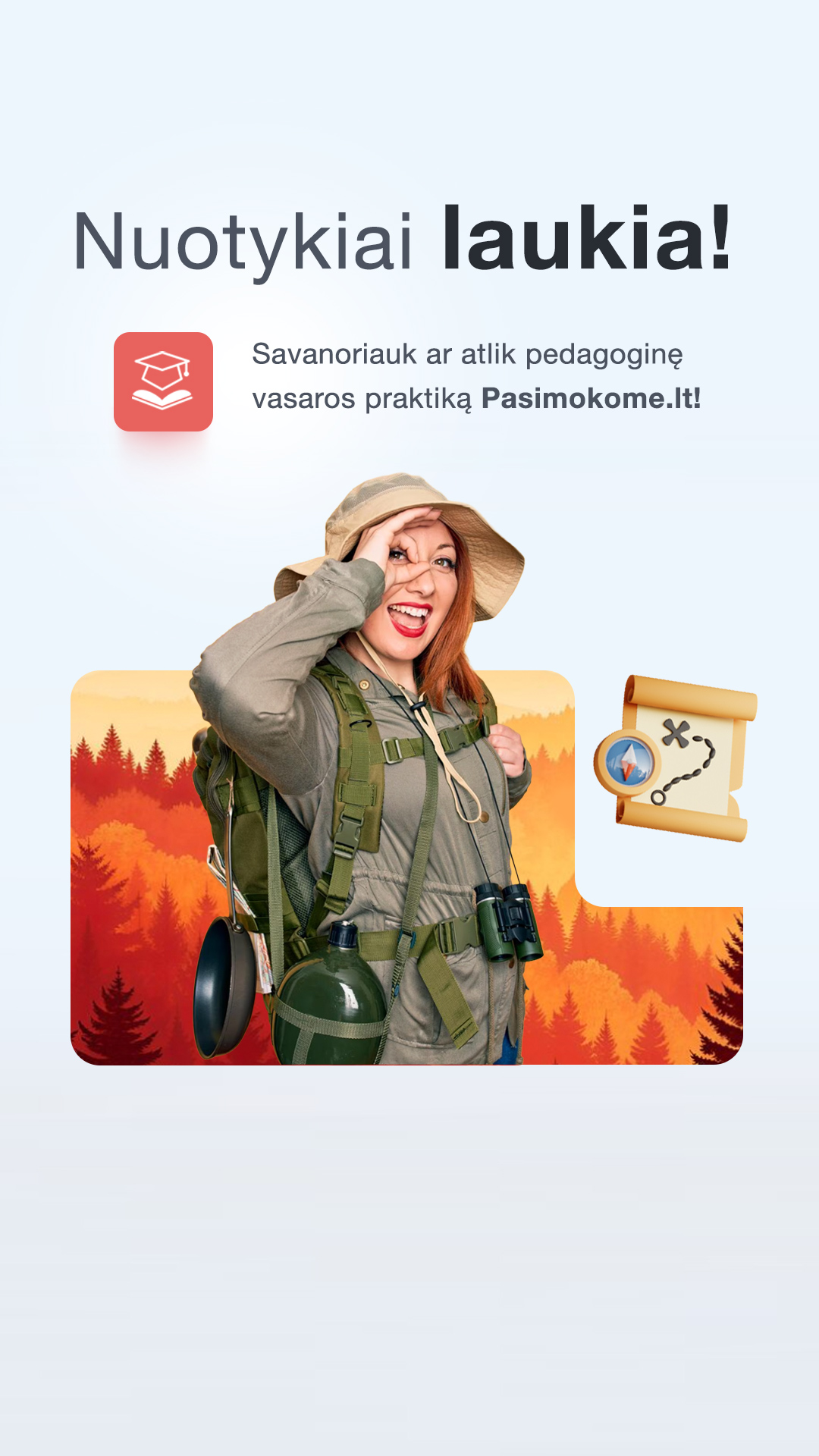 Pasimokome.lt korepetitoriai Facebook ad