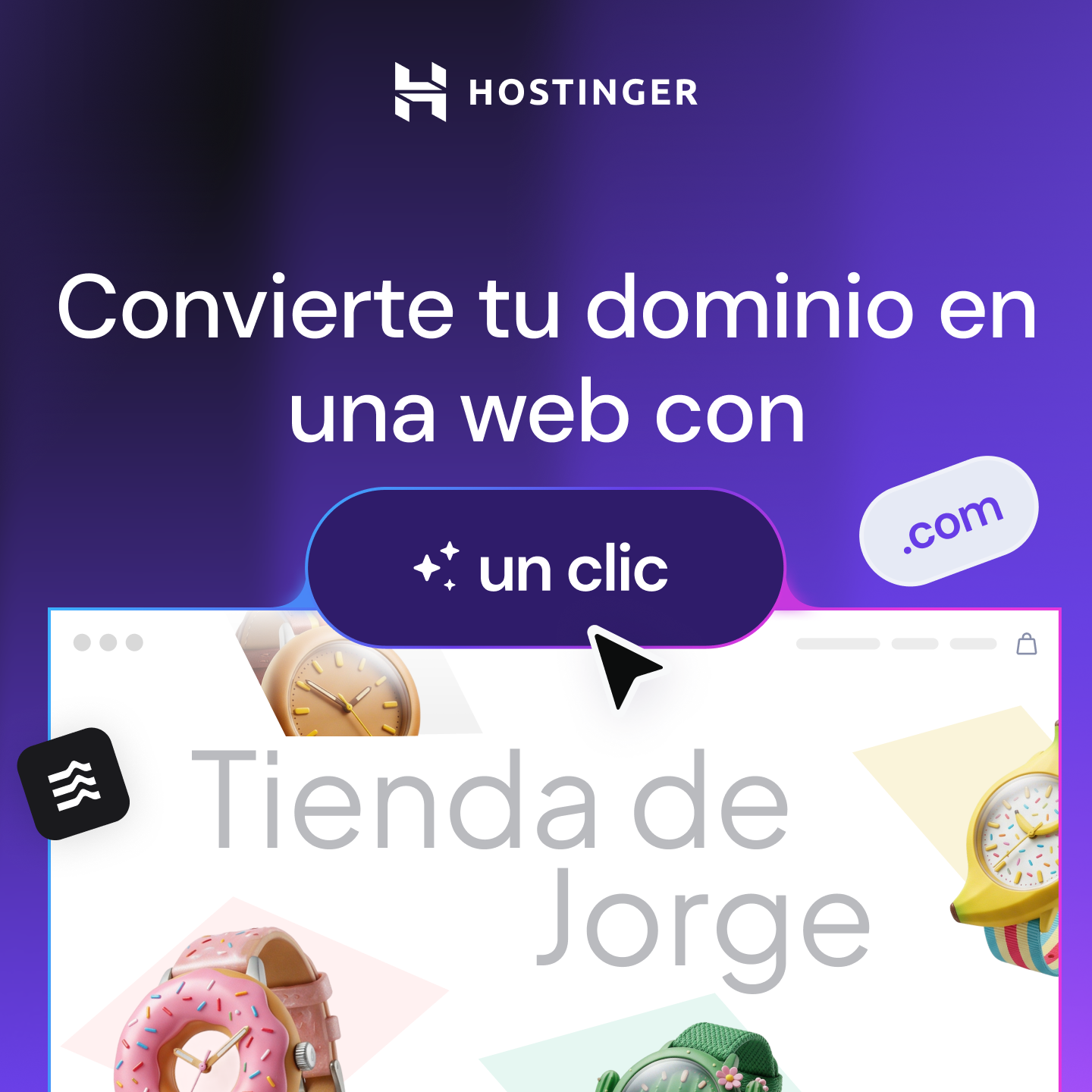Hostinger Facebook ad