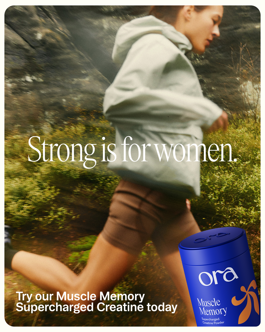 Ora Organic Facebook ad