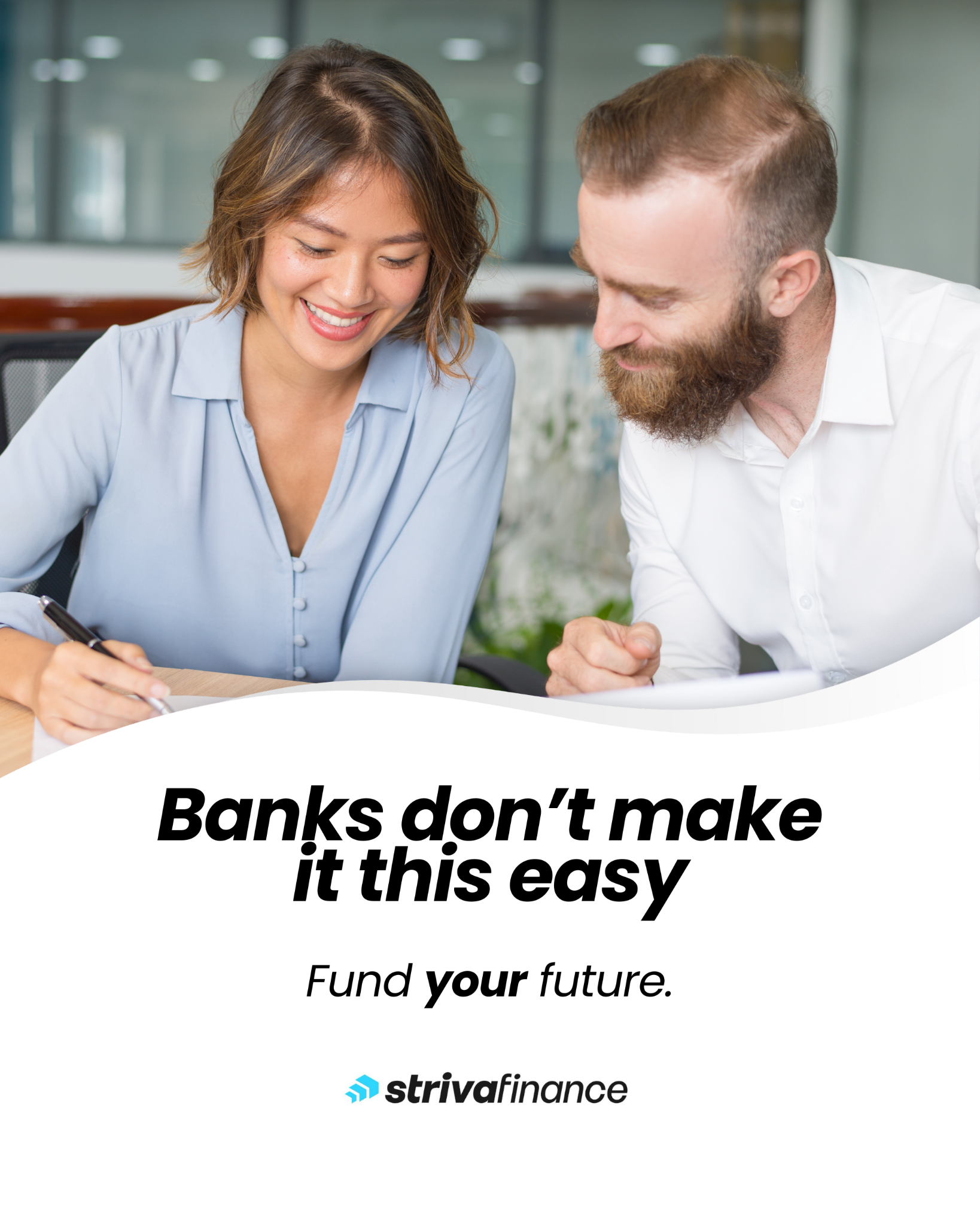 Striva Finance Facebook ad