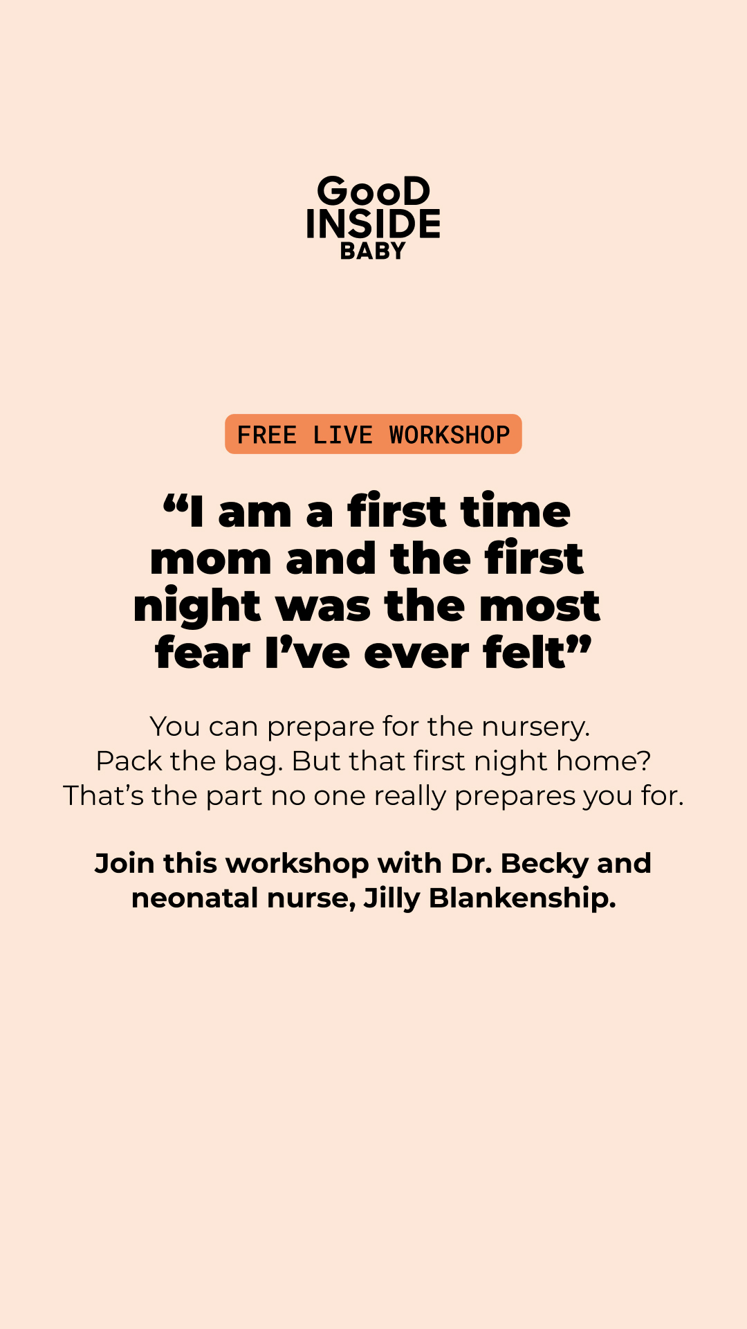 Good Inside Baby Facebook ad