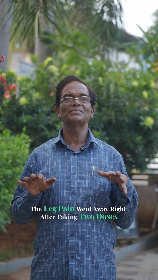 Govind Ayurveda Health care Facebook ad: Every step forward is a victory.