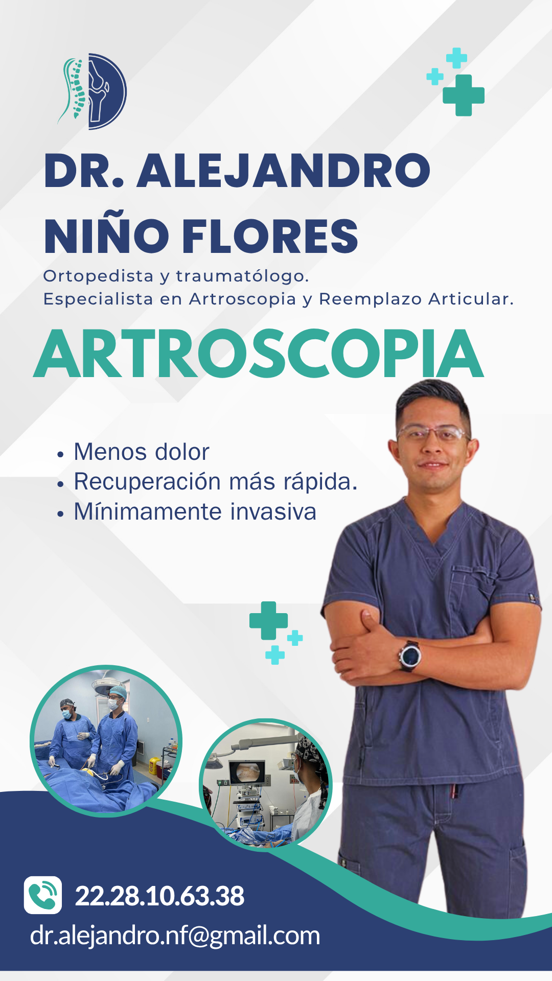 Ortopedista Dr. Alejandro Niño Flores Facebook ad