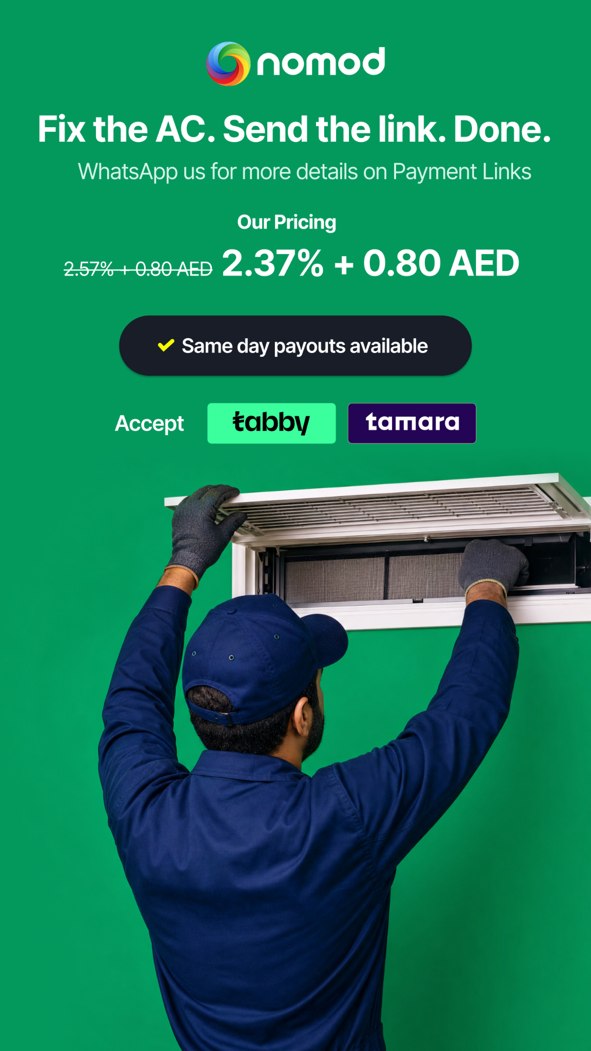 Nomod Facebook ad from Jun 15, 2026