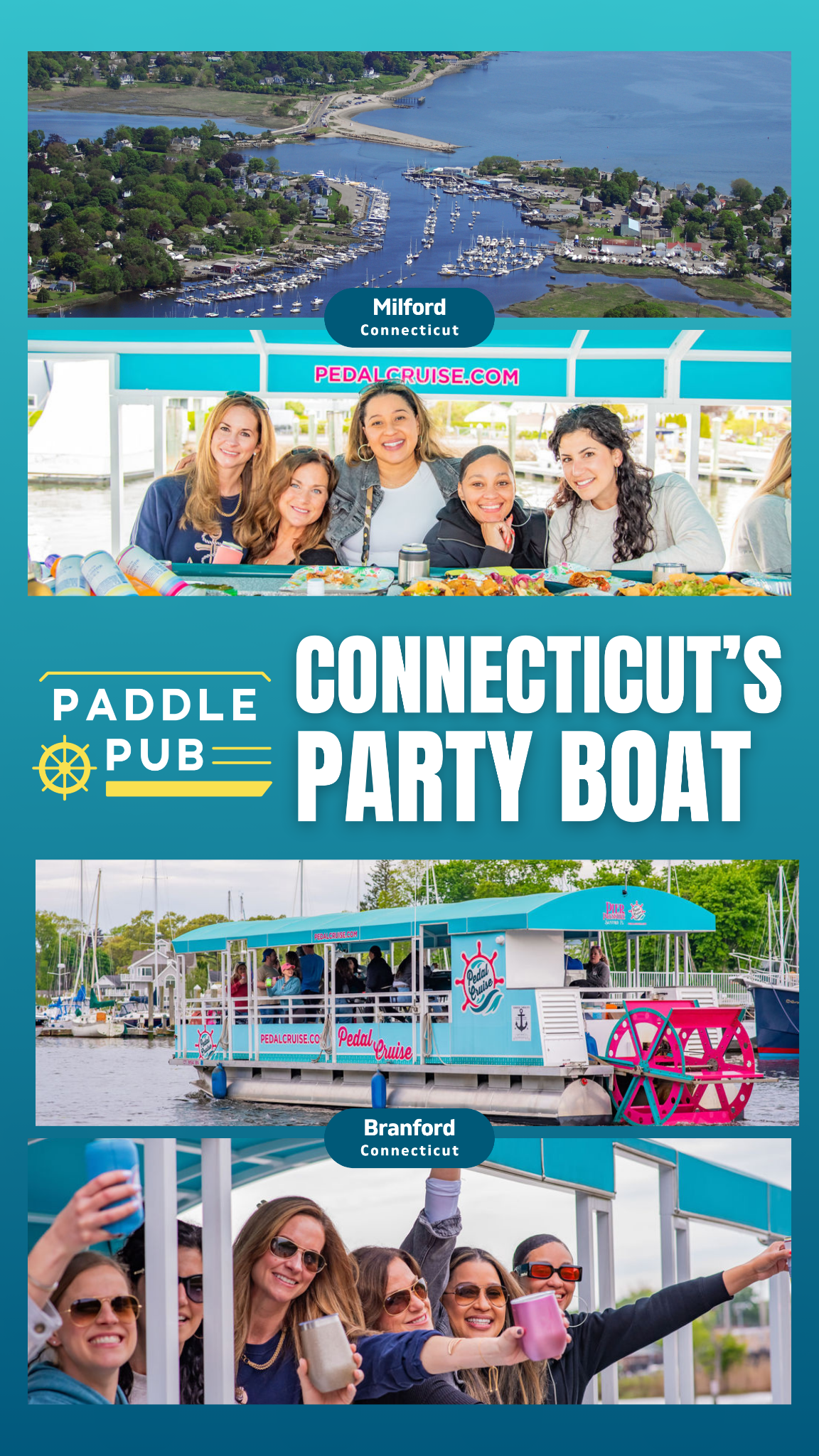 Paddle Pub Connecticut Facebook ad from Jun 1, 2026