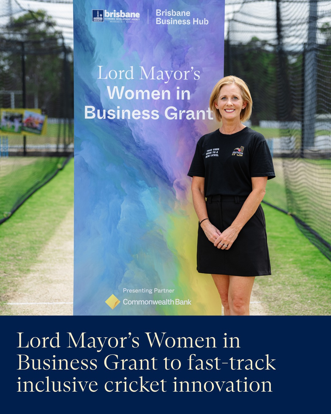 Brisbane Business Hub Facebook ad: Lord Mayor's Women in Business Grant to fast-track…