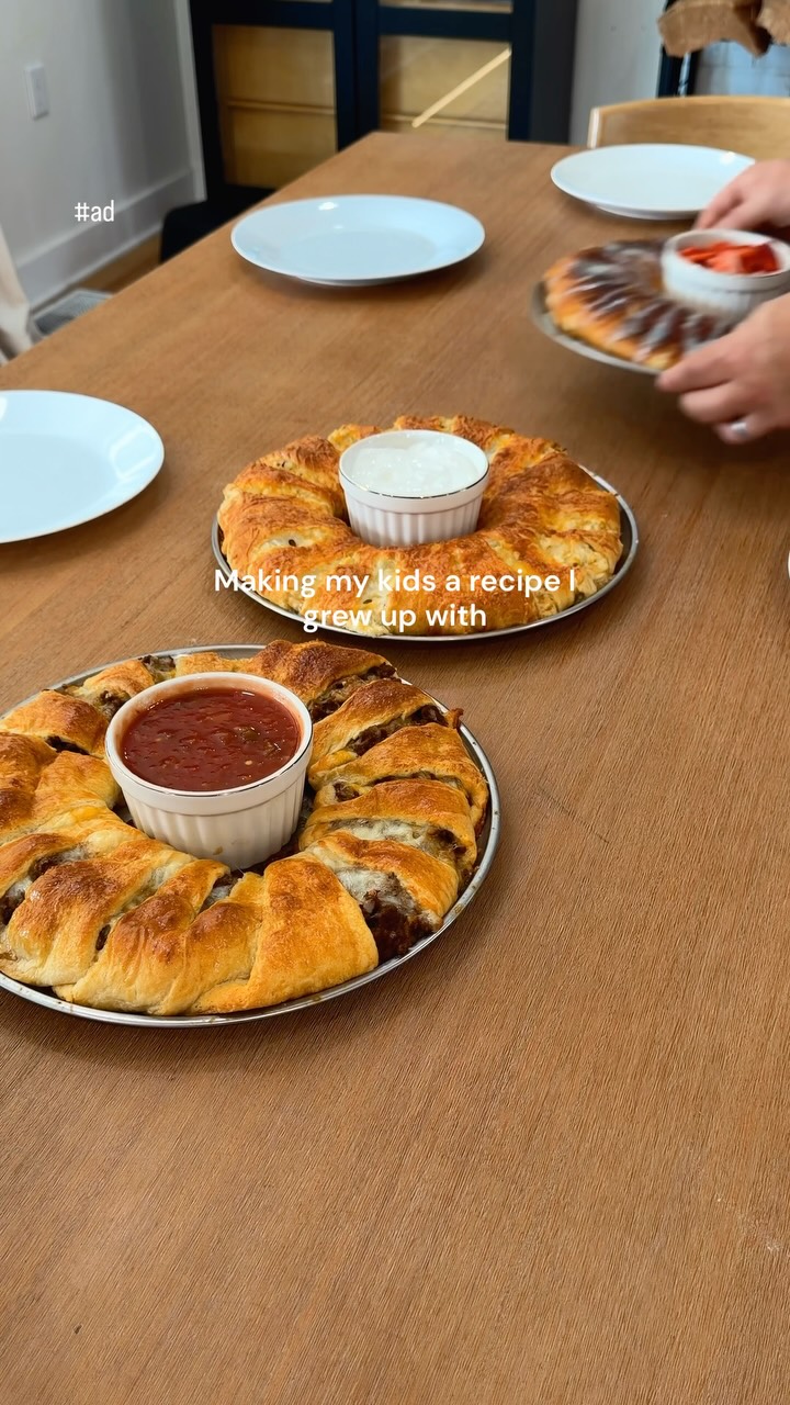 Thebateskitchen Facebook ad: Growing up in a big family, @pillsbury was…