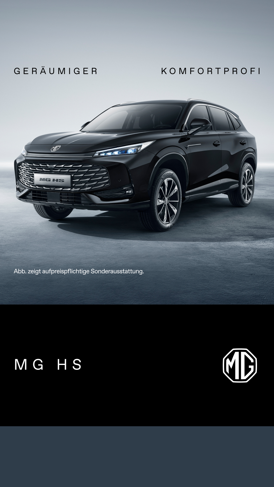 MG Motor Deutschland Facebook ad from Mar 11, 2026