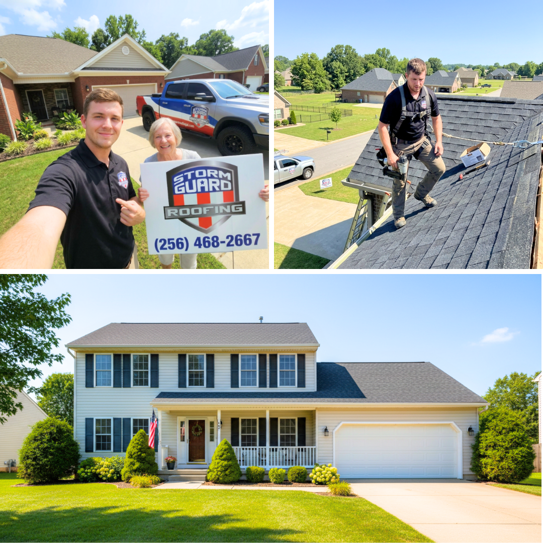 Storm Guard Roofing Facebook ad
