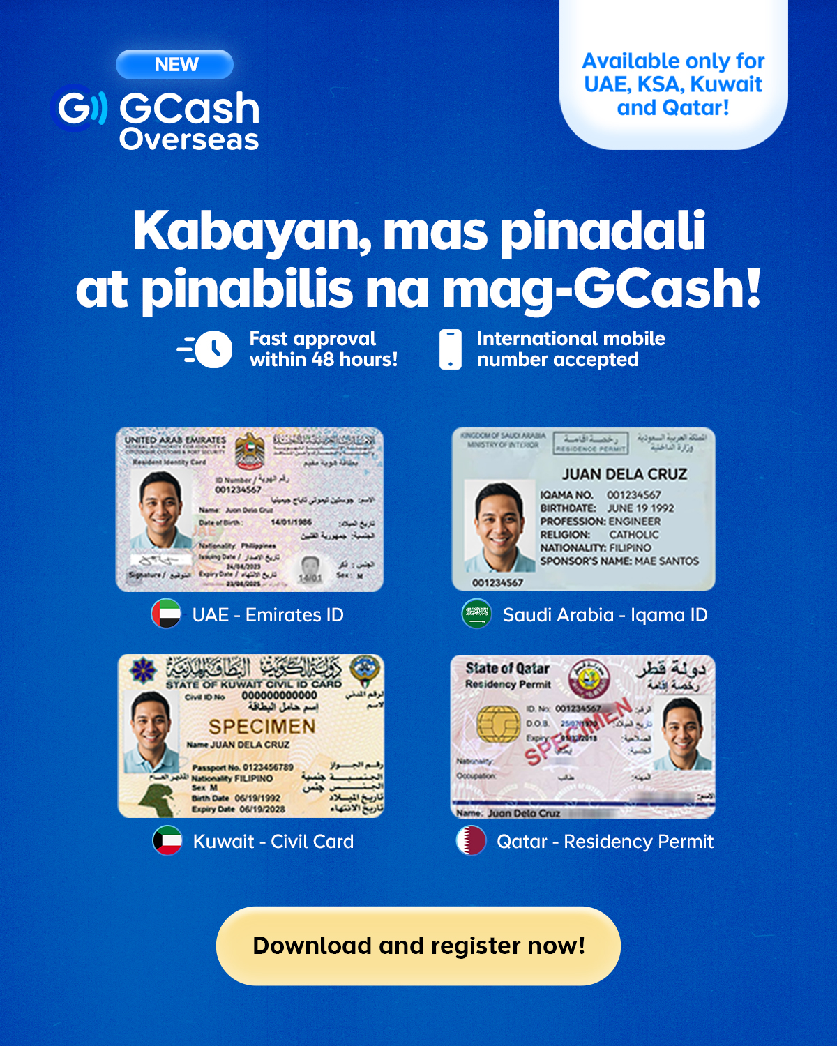 GCash Facebook ad