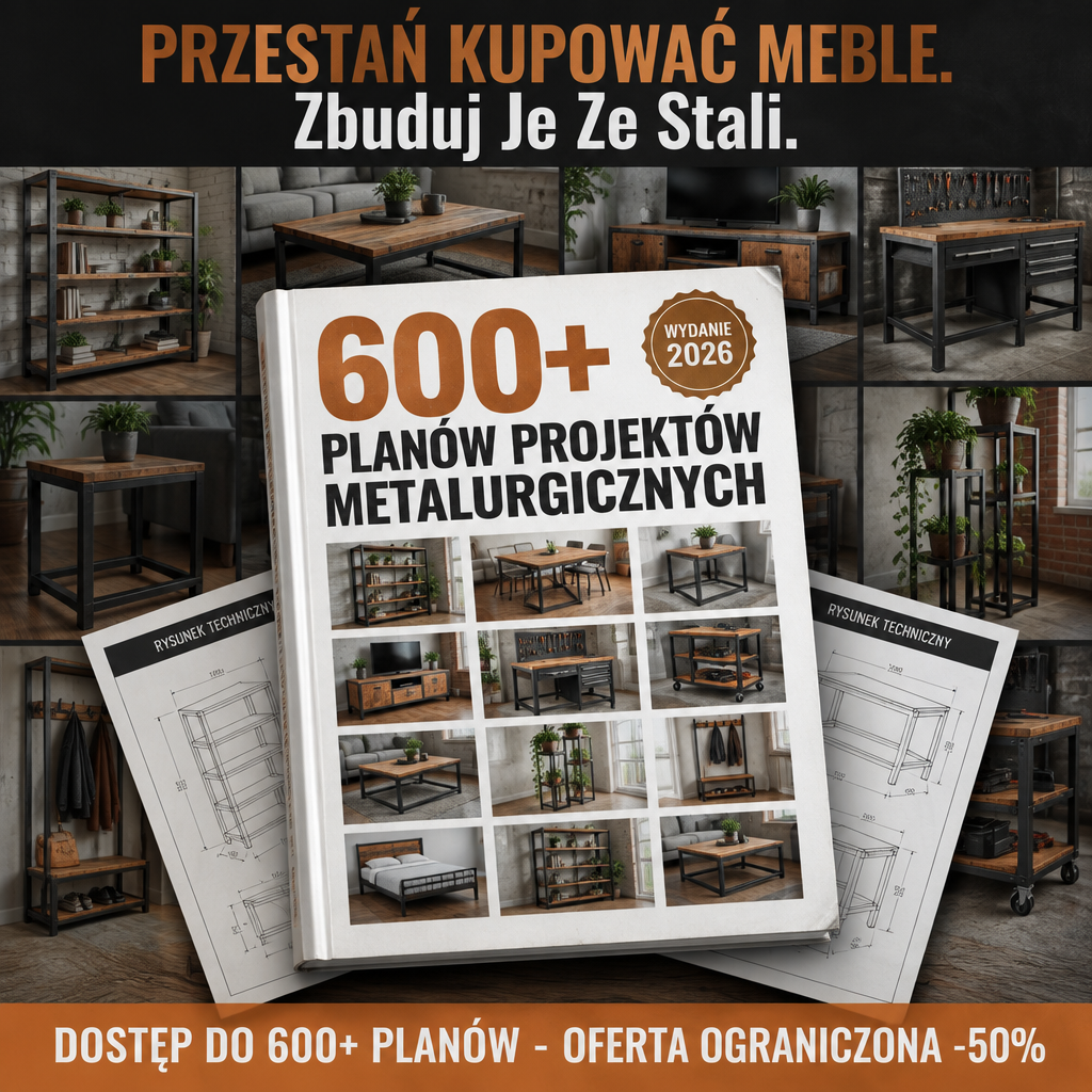 Master Crafts DIY Facebook ad: 600+ Planów Metalurgicznych