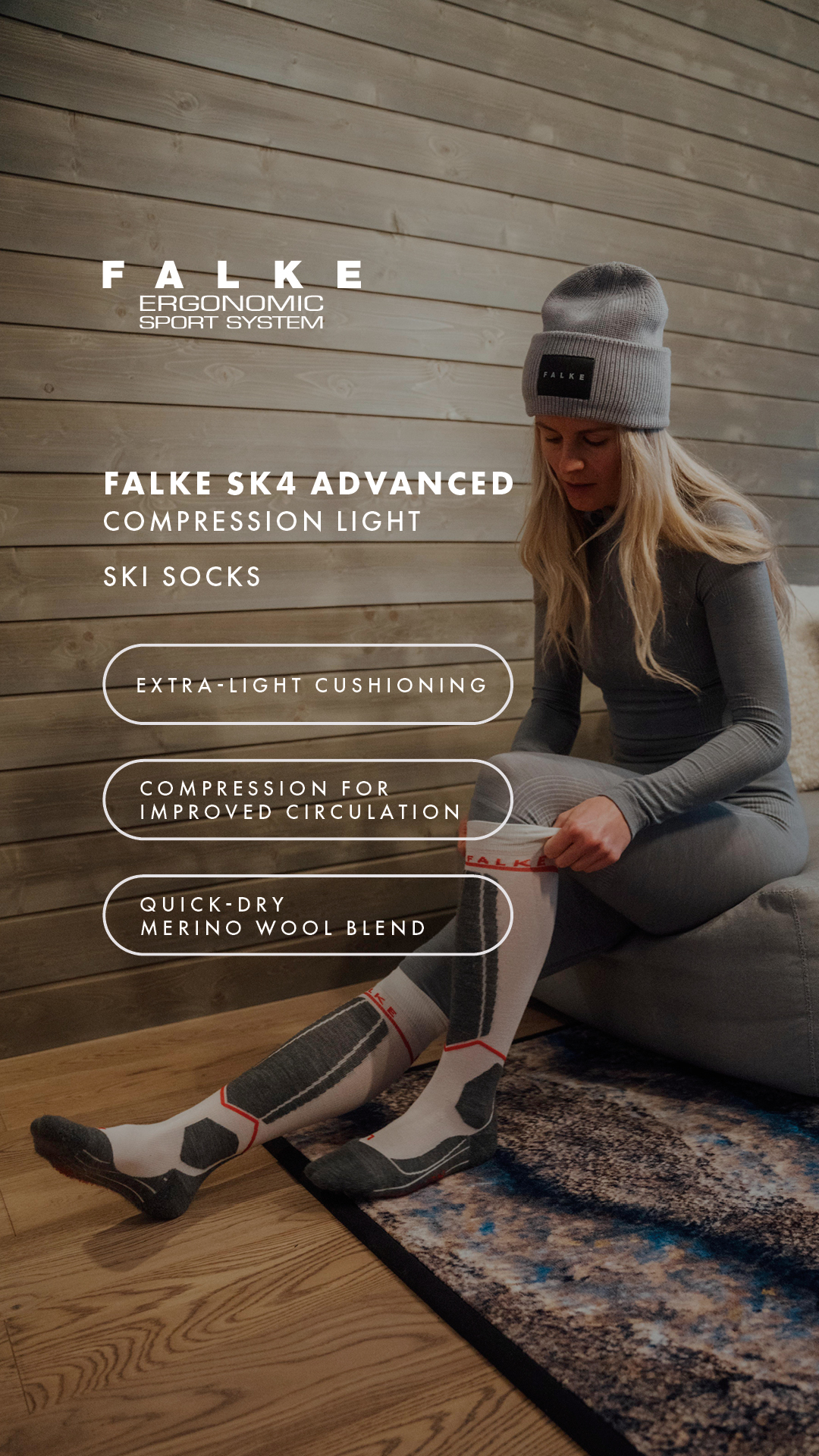 FALKE Ergonomic Sport System Facebook ad